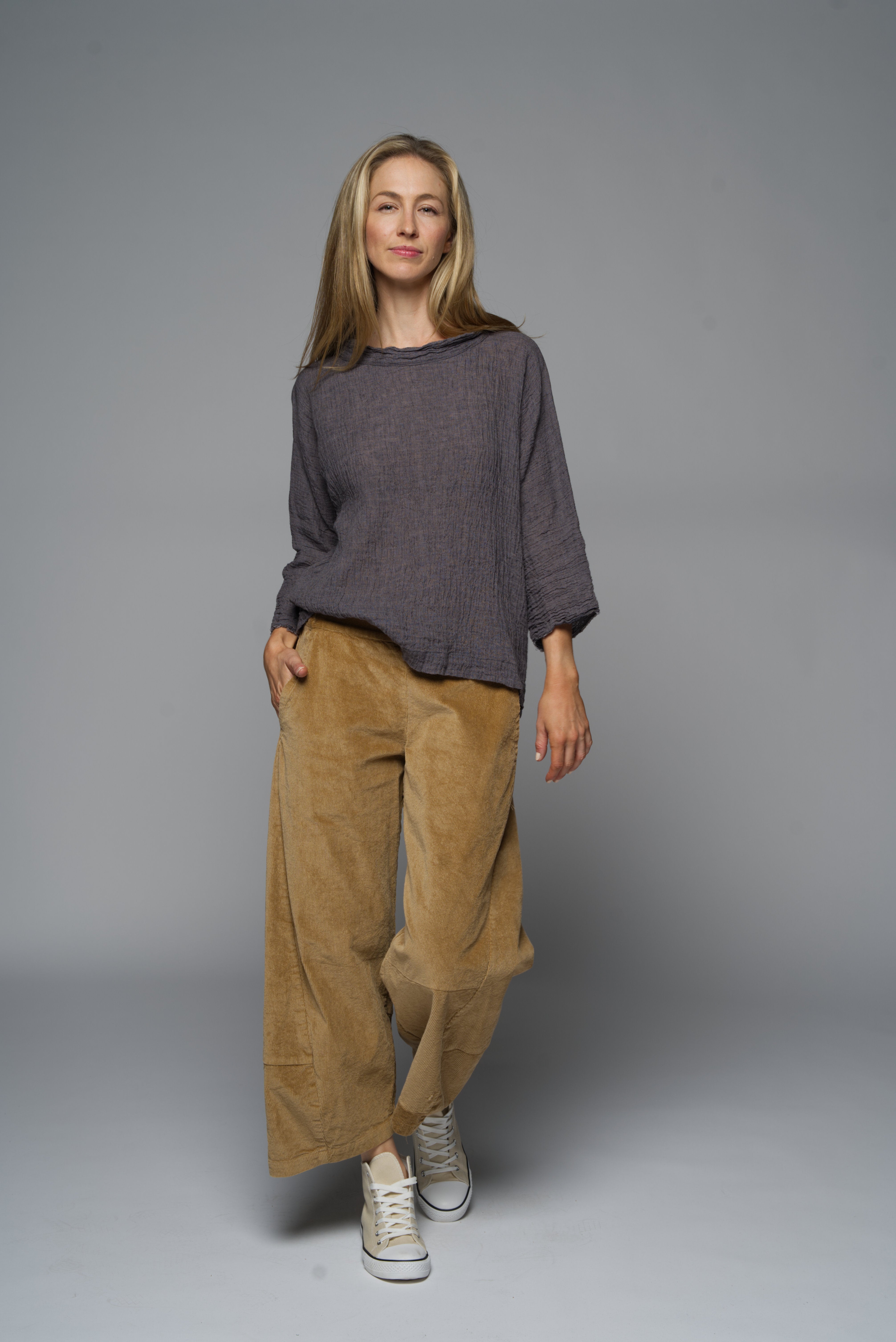 Sanne Cord Pant - Camel