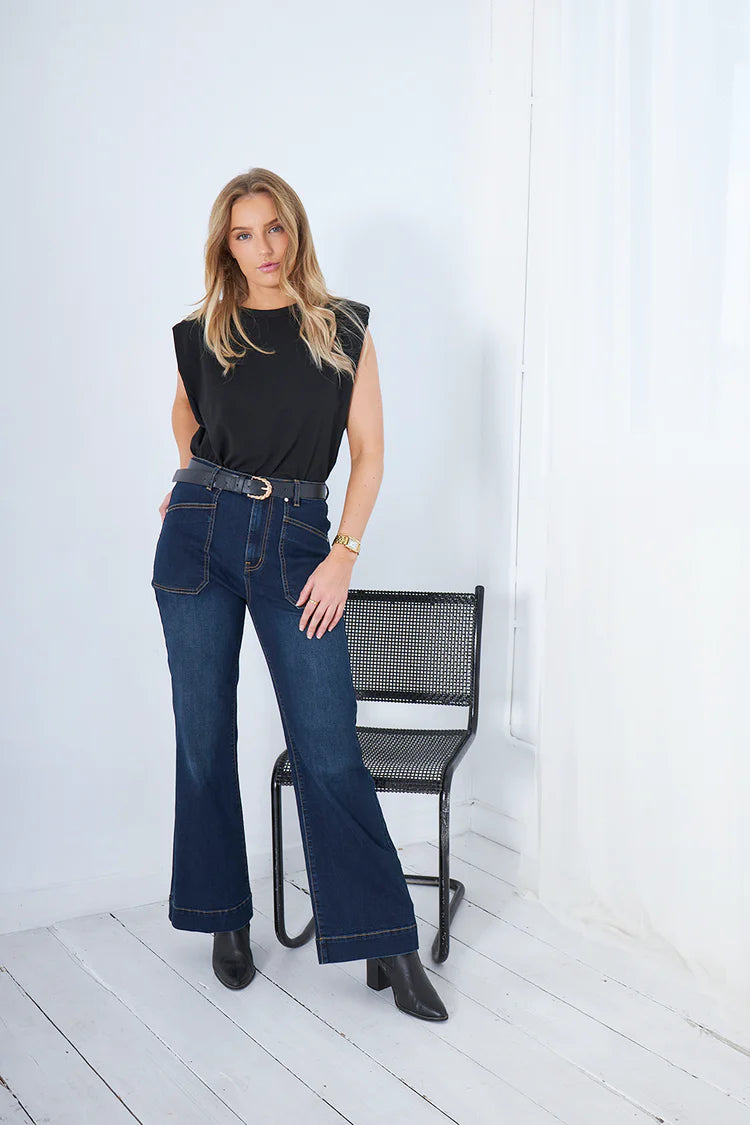 Pre-loved JAYNE JEAN DARK INDIGO