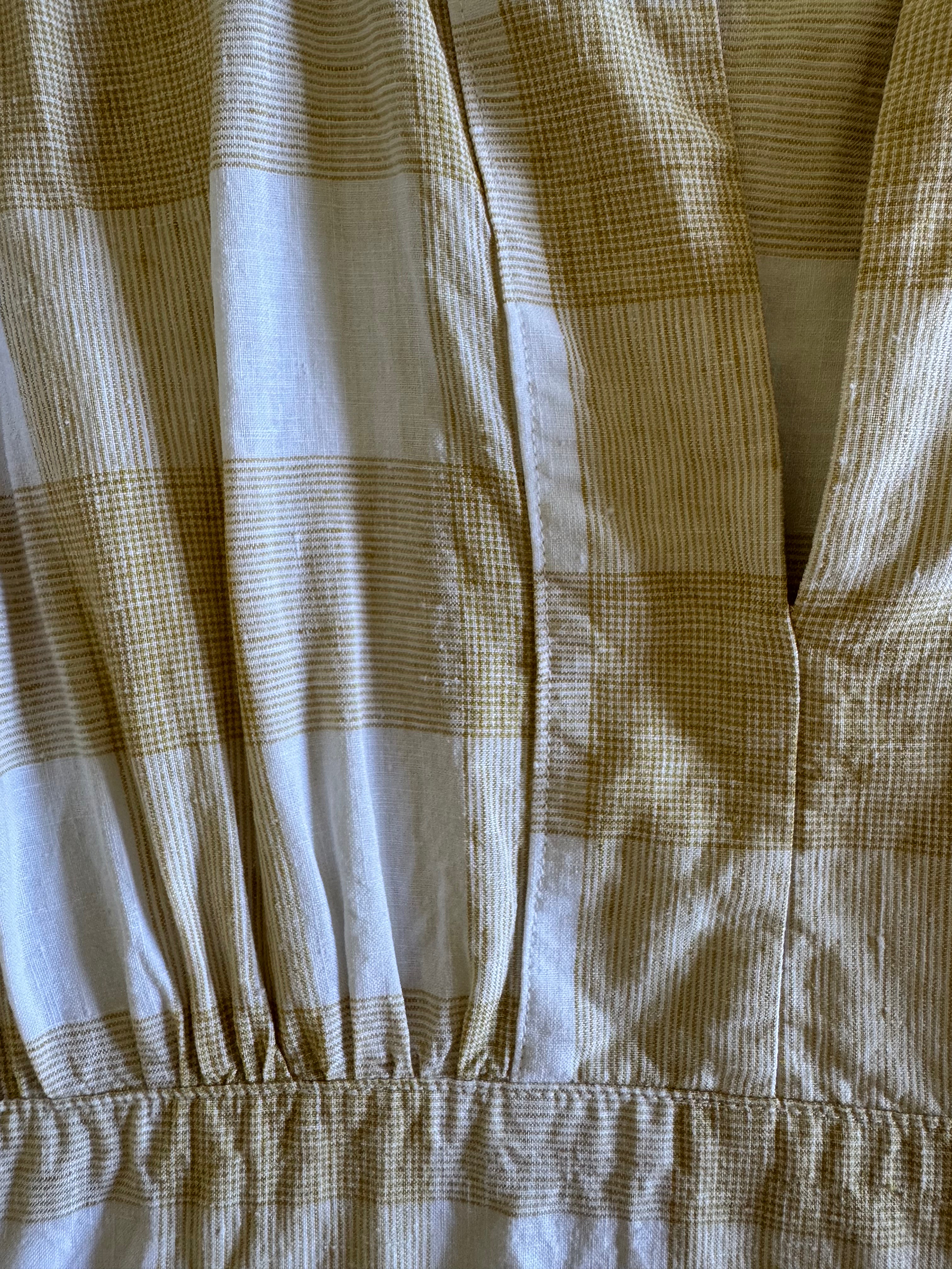 Pre-loved Sammy Dress - Emme Check Dijon