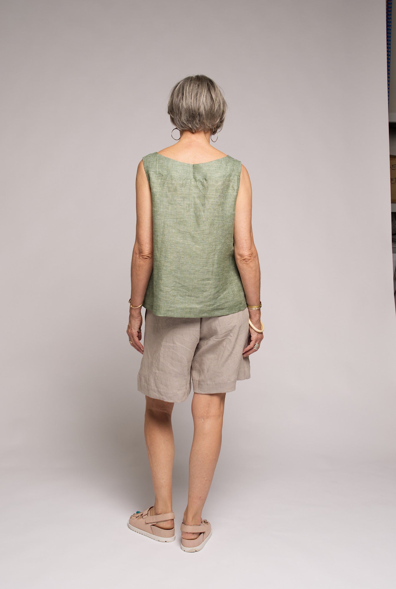 Sailor hemp Short - Stone