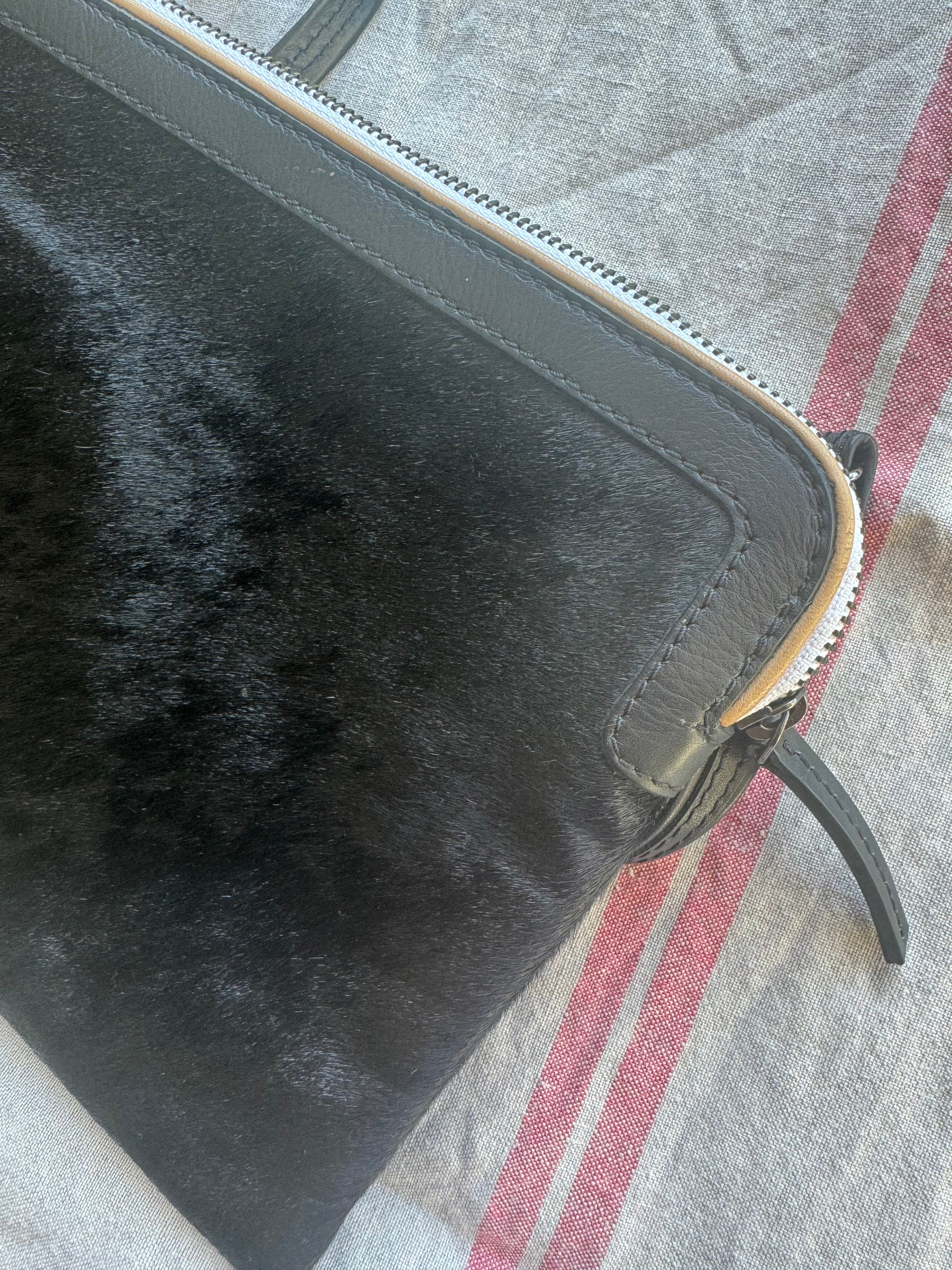 Pre-loved Elk the Label hide shoulder bag