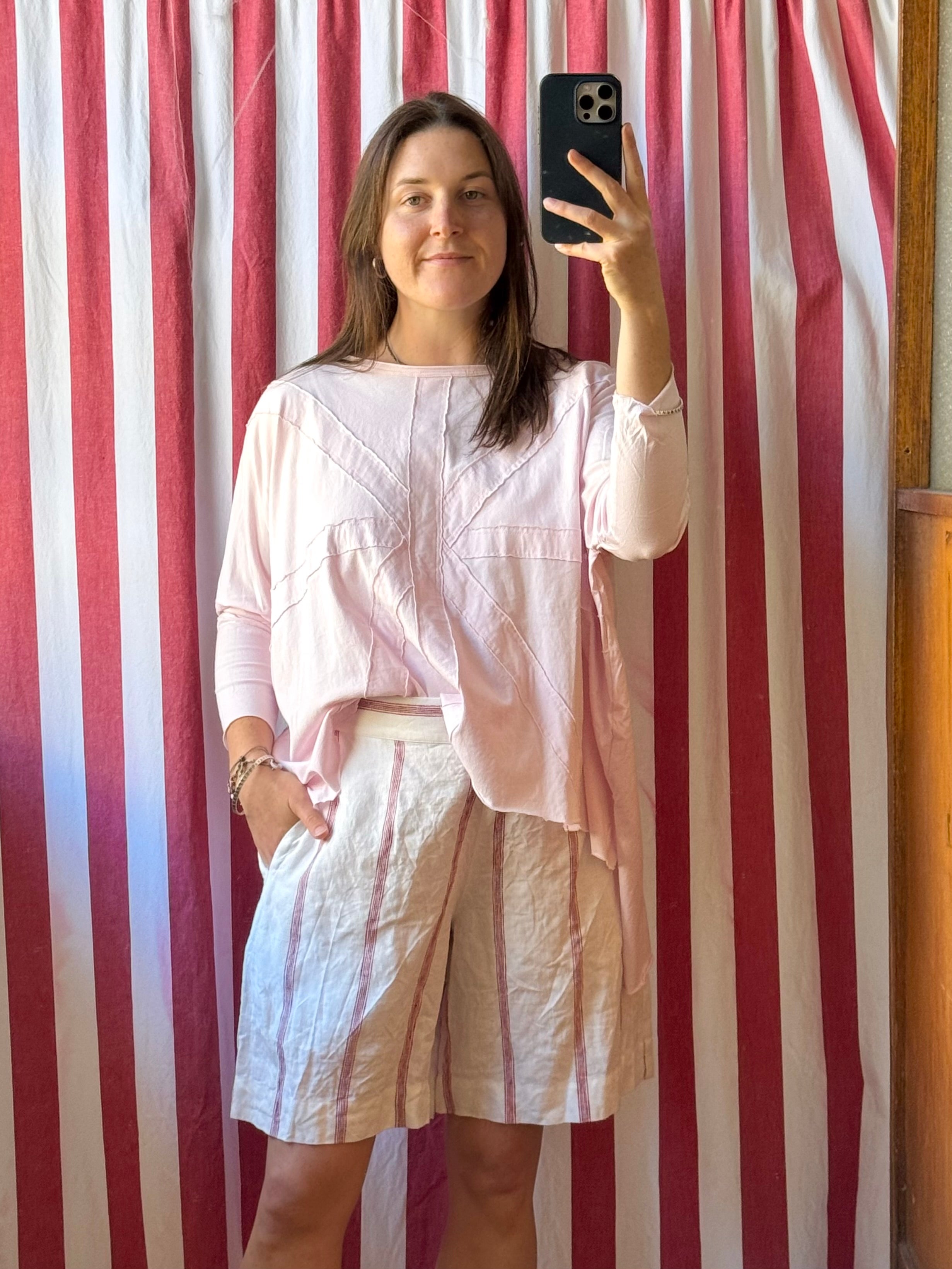 Union Tee - Cotton - Pink