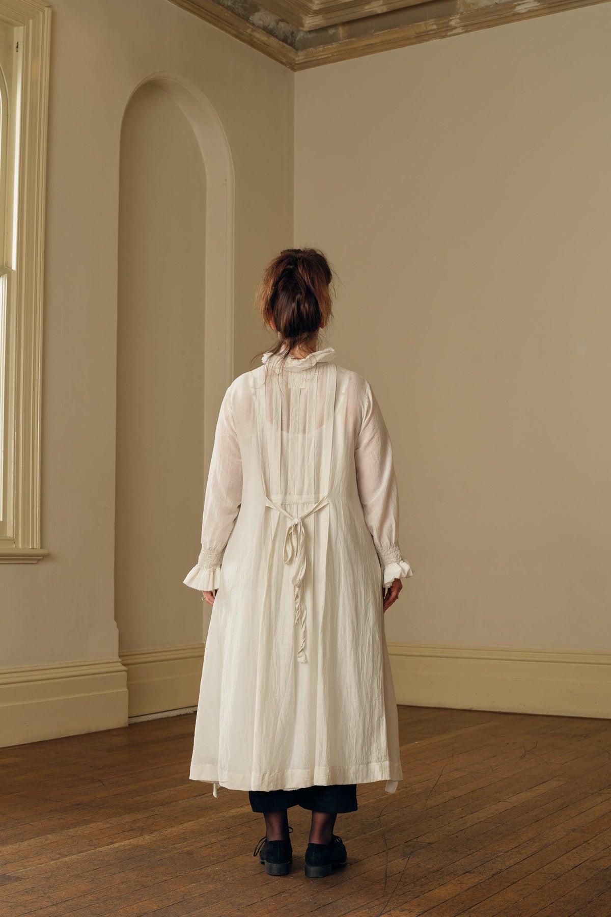 Odile Tunic - Silk Cotton navy