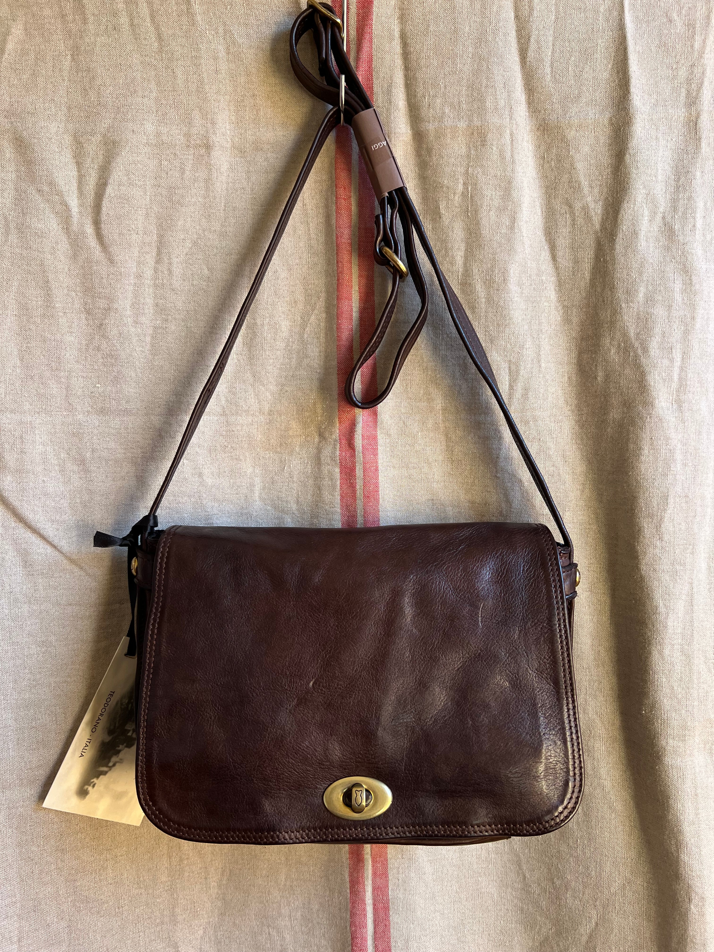 Minimal bag - dark brown