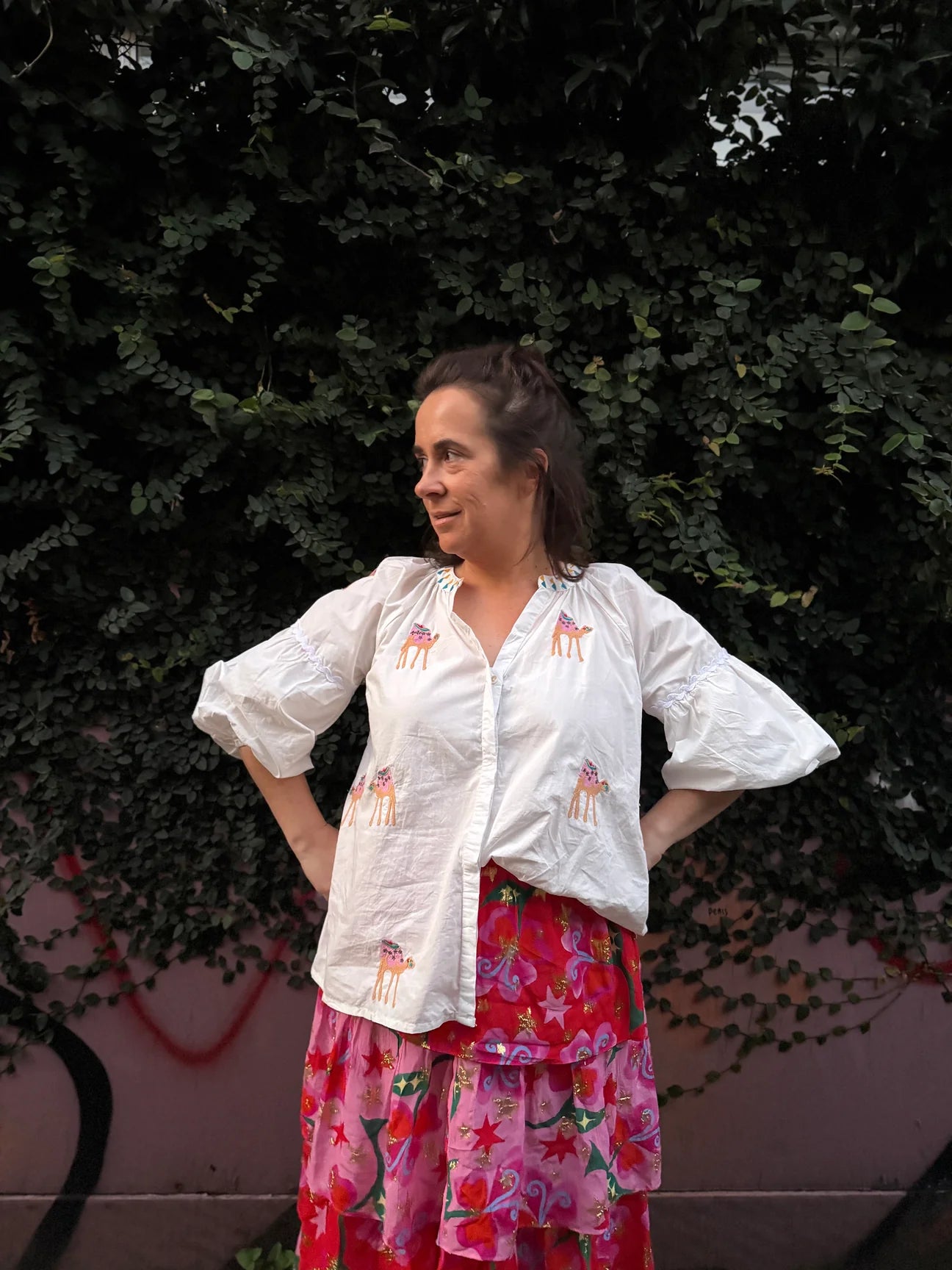 Camel Train Cotton Top