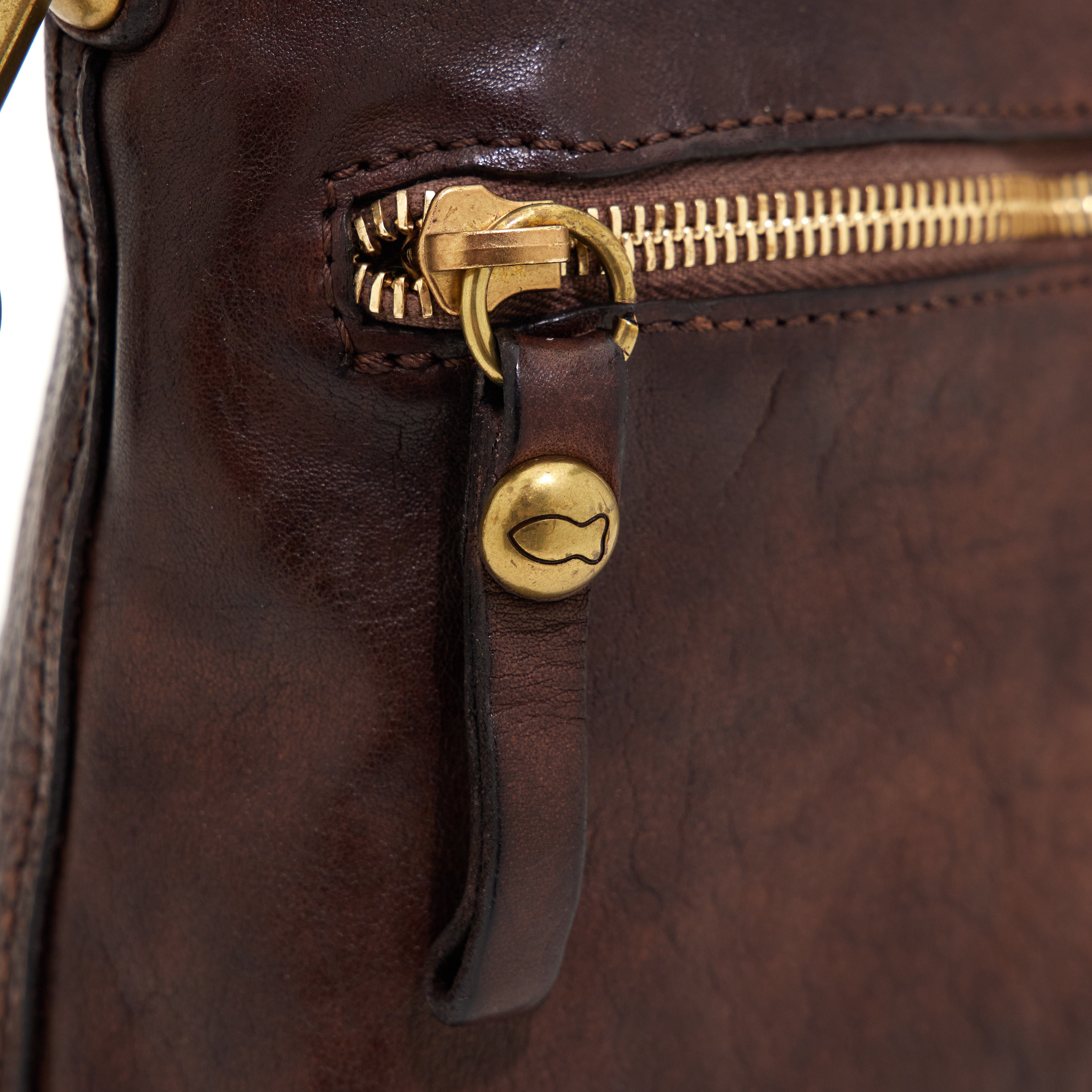 Leto Shoulder Bag - Dark Brown