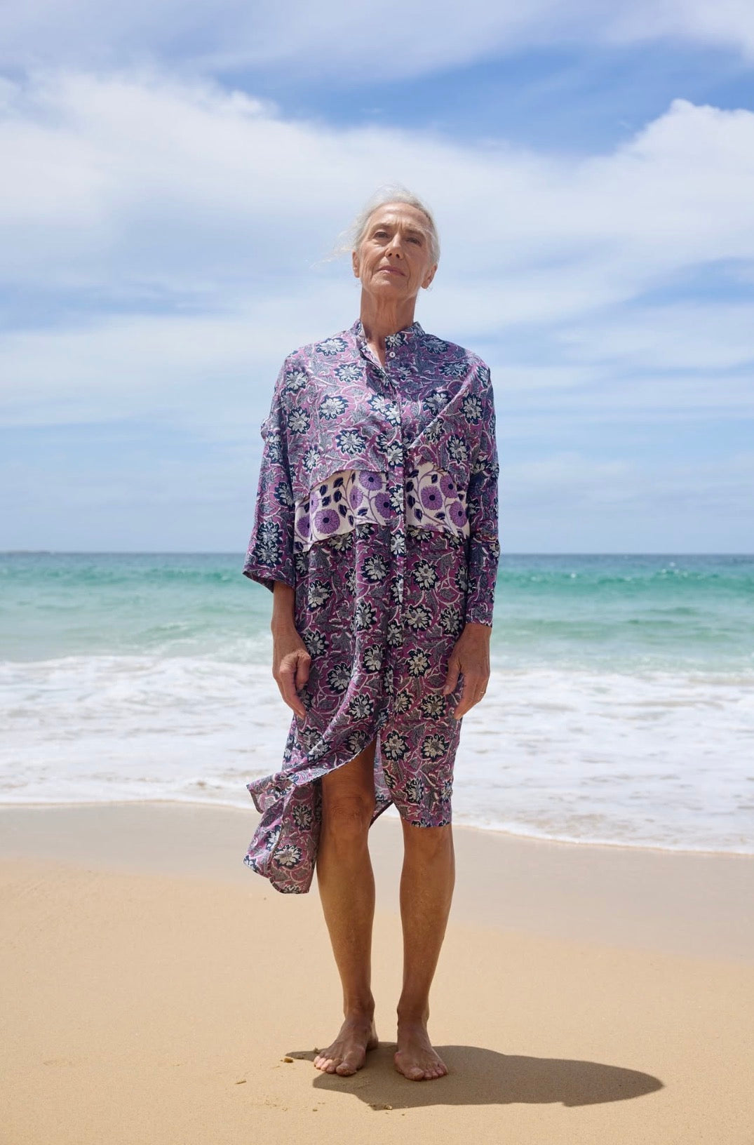 Zinn Floral Shirtdress