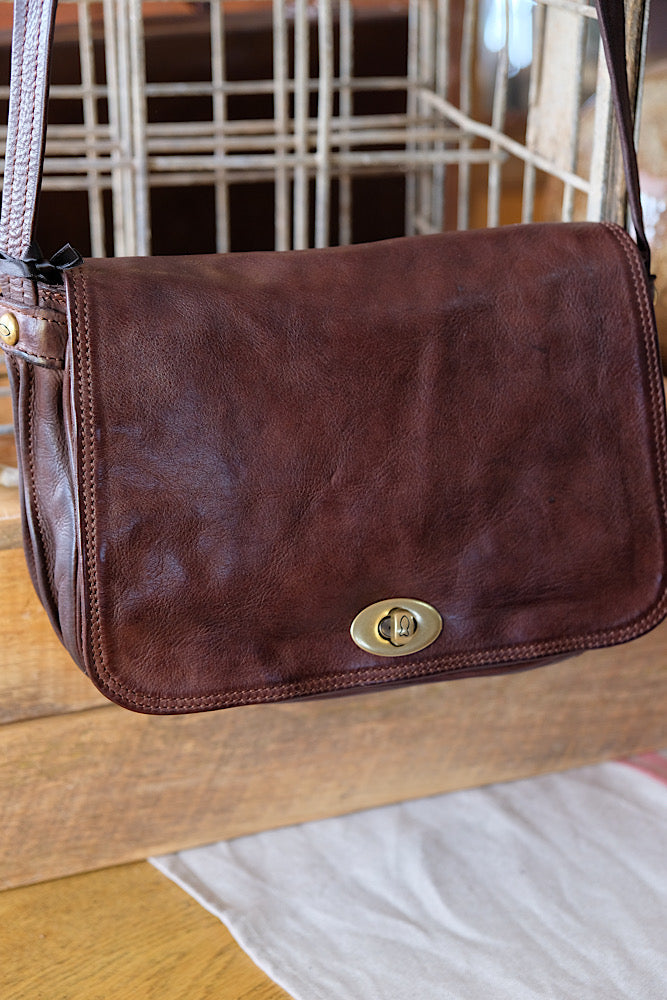 Minimal bag - dark brown