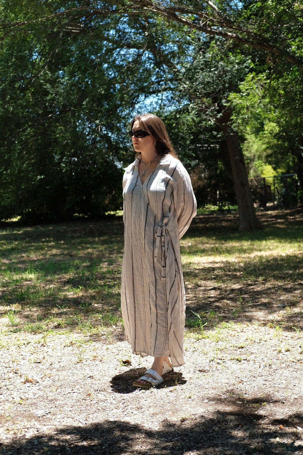Esta Dress - Tela Capri