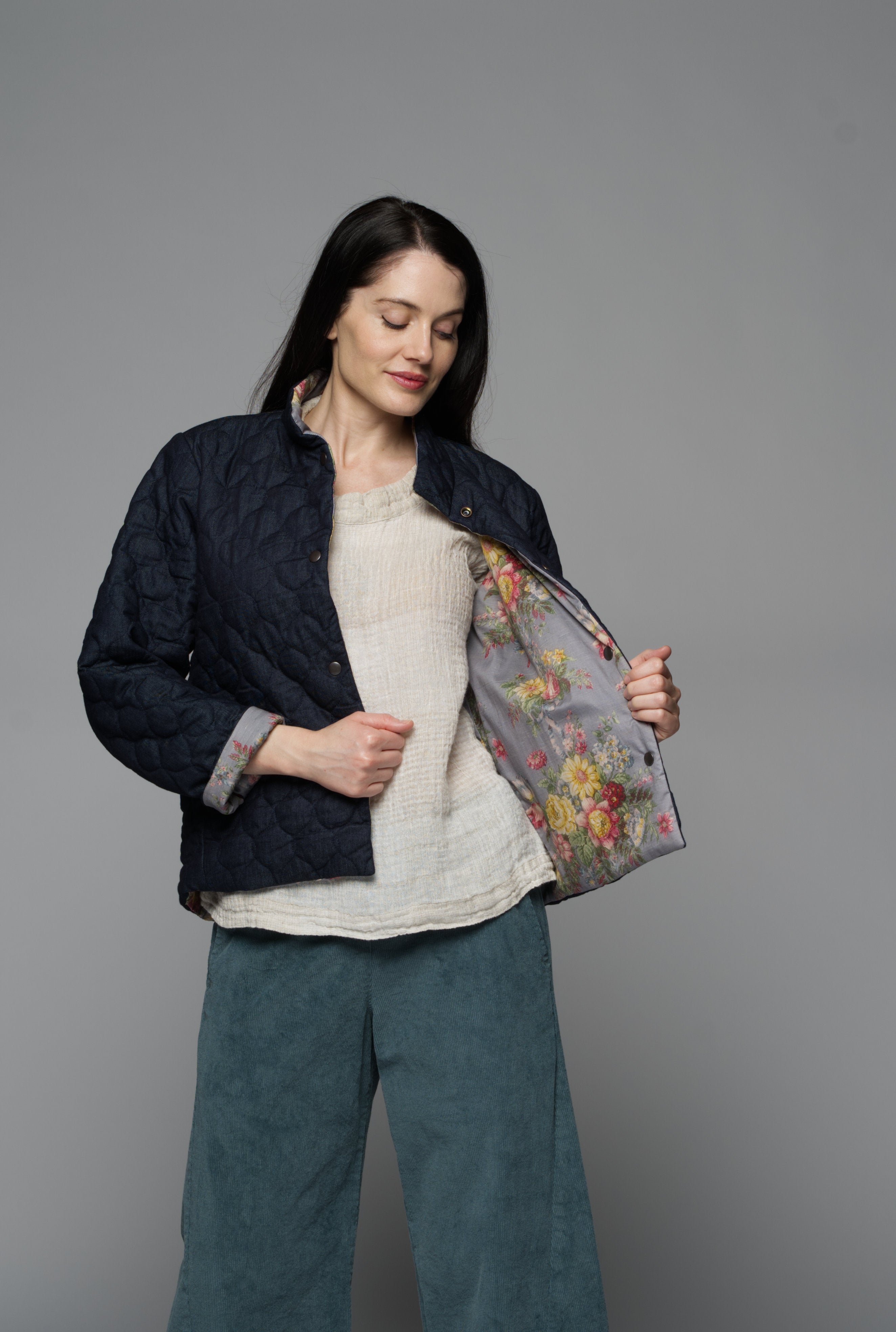 Reversible Puffer Jacket - Posy