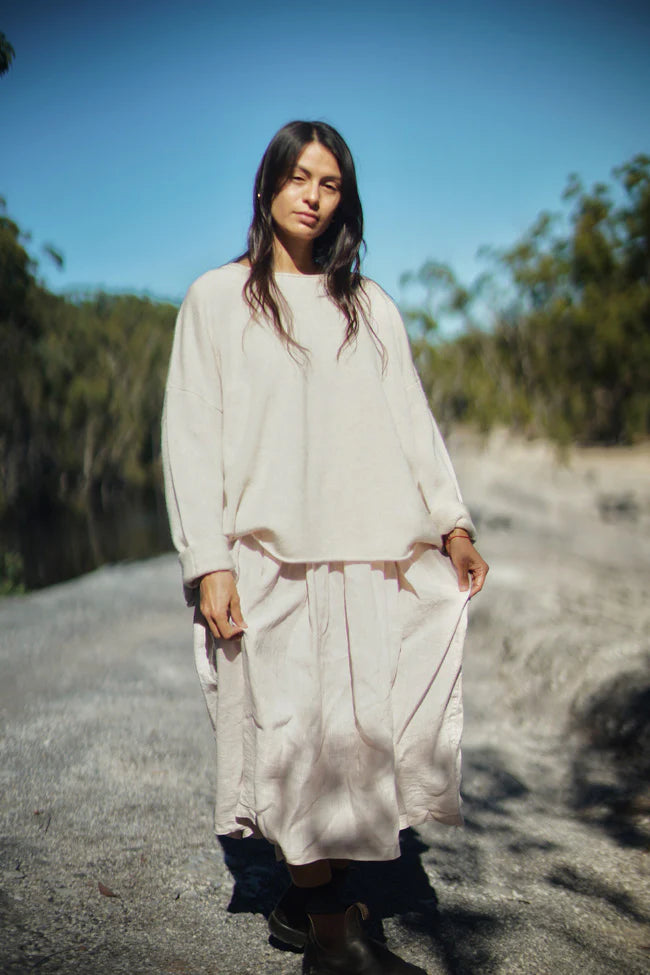 Lambswool Jumper - Soft Rose