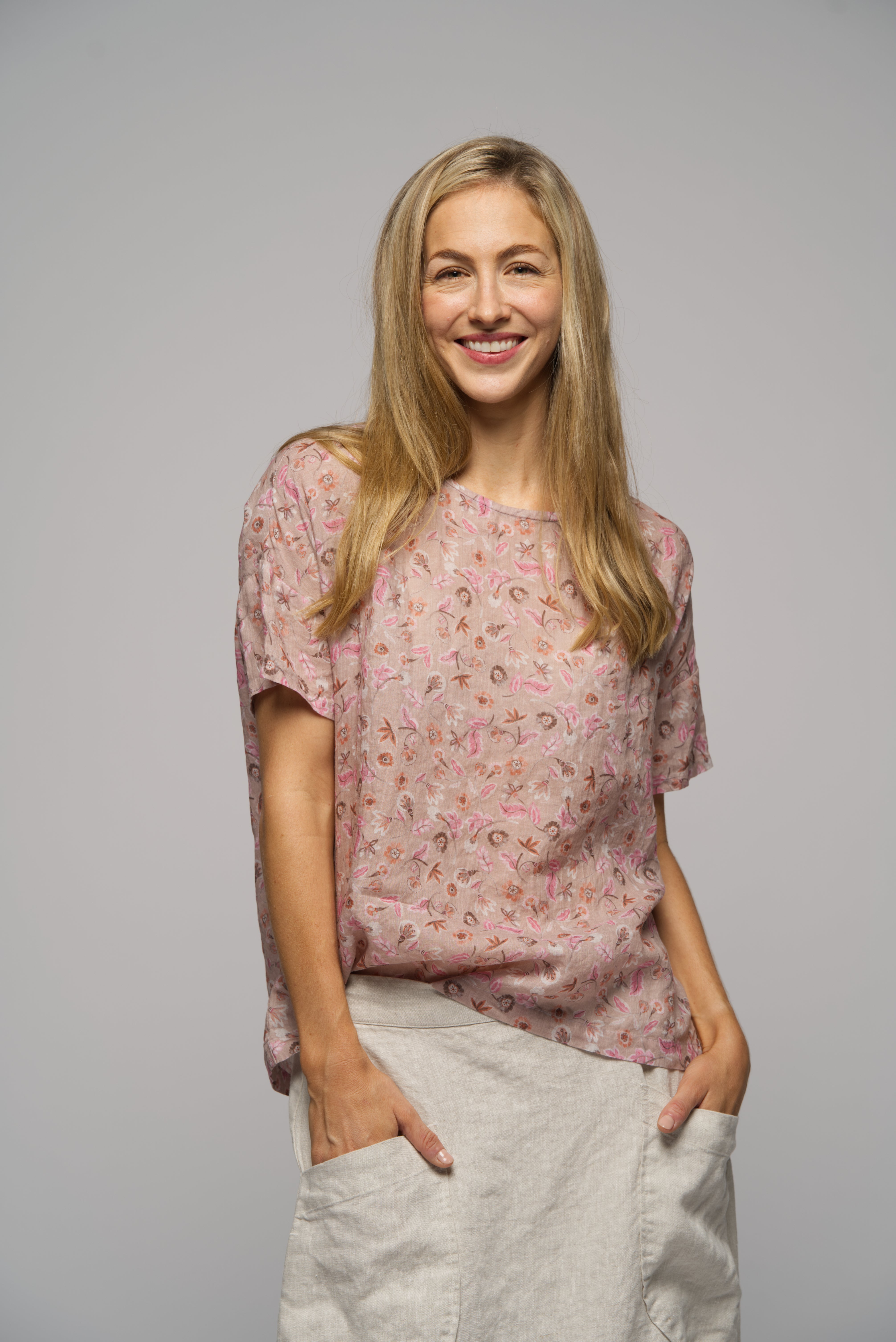 Versace Top - Floral Print