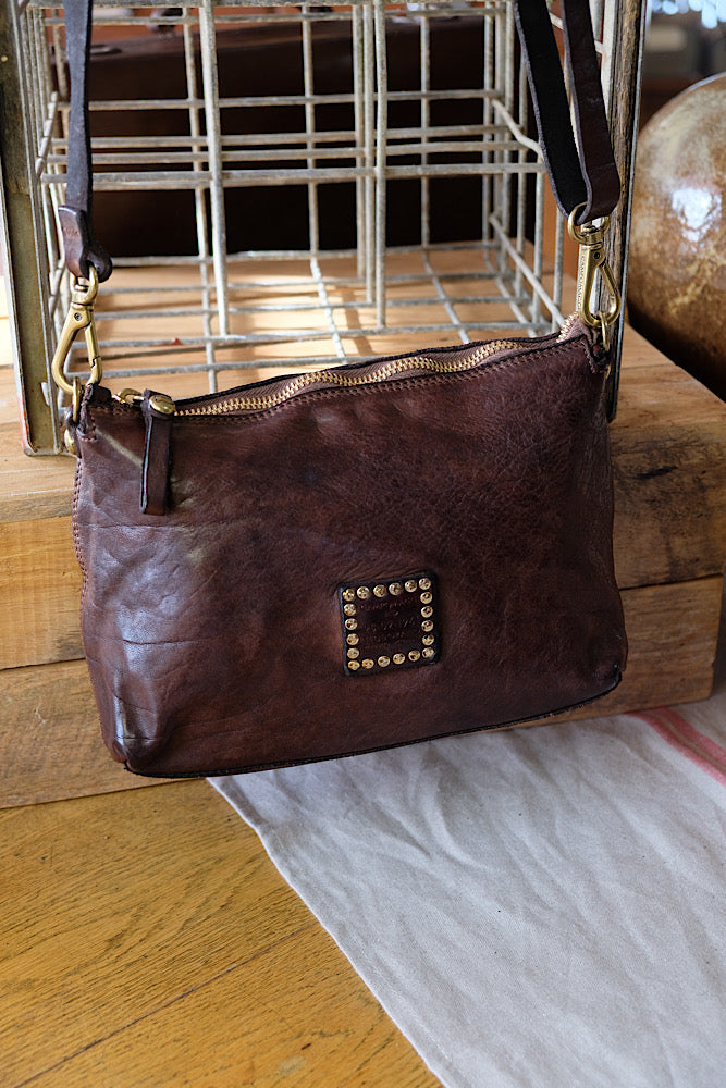 Leto Shoulder Bag - Dark Brown