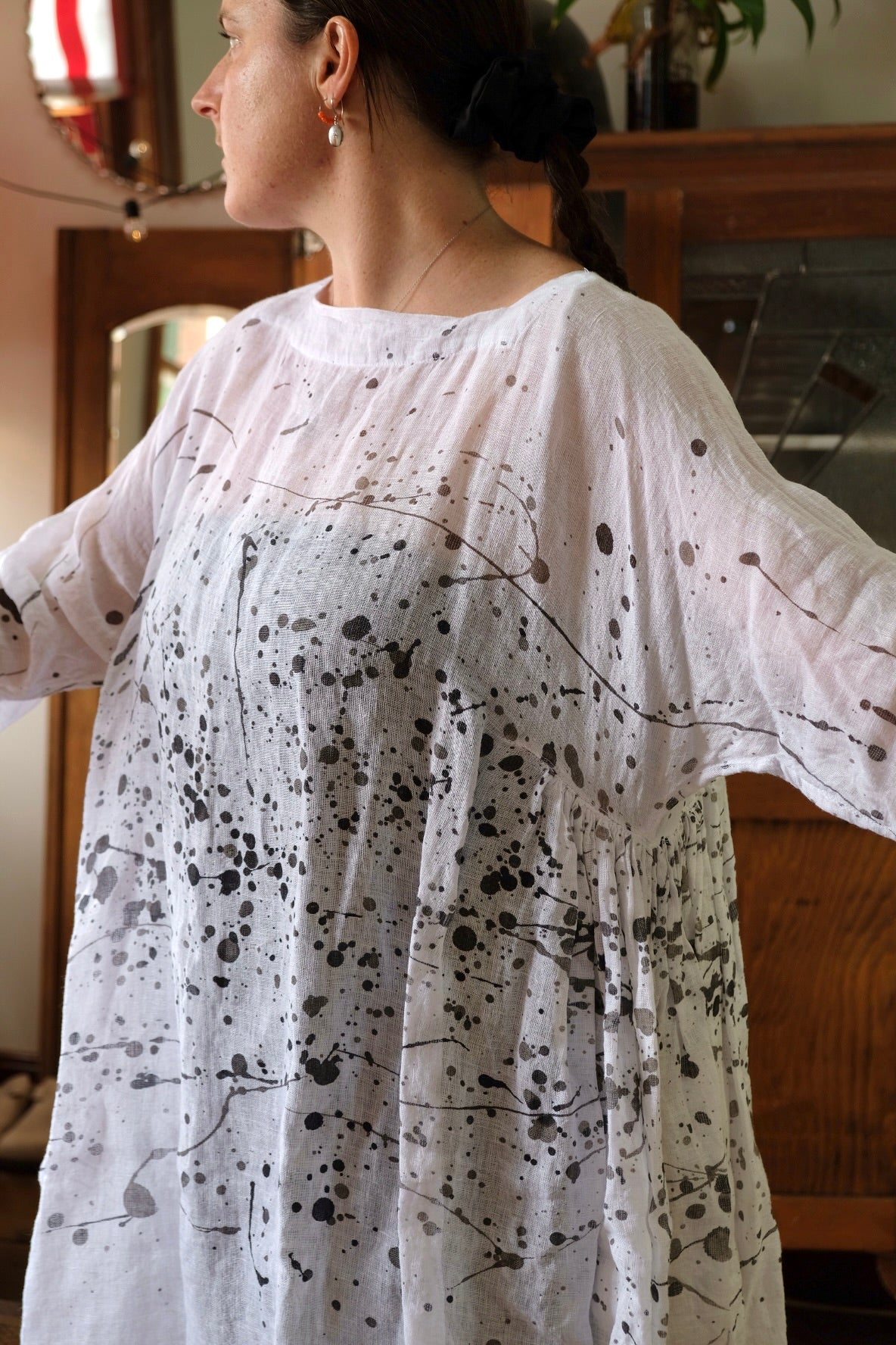 Tunic in Splash Print
