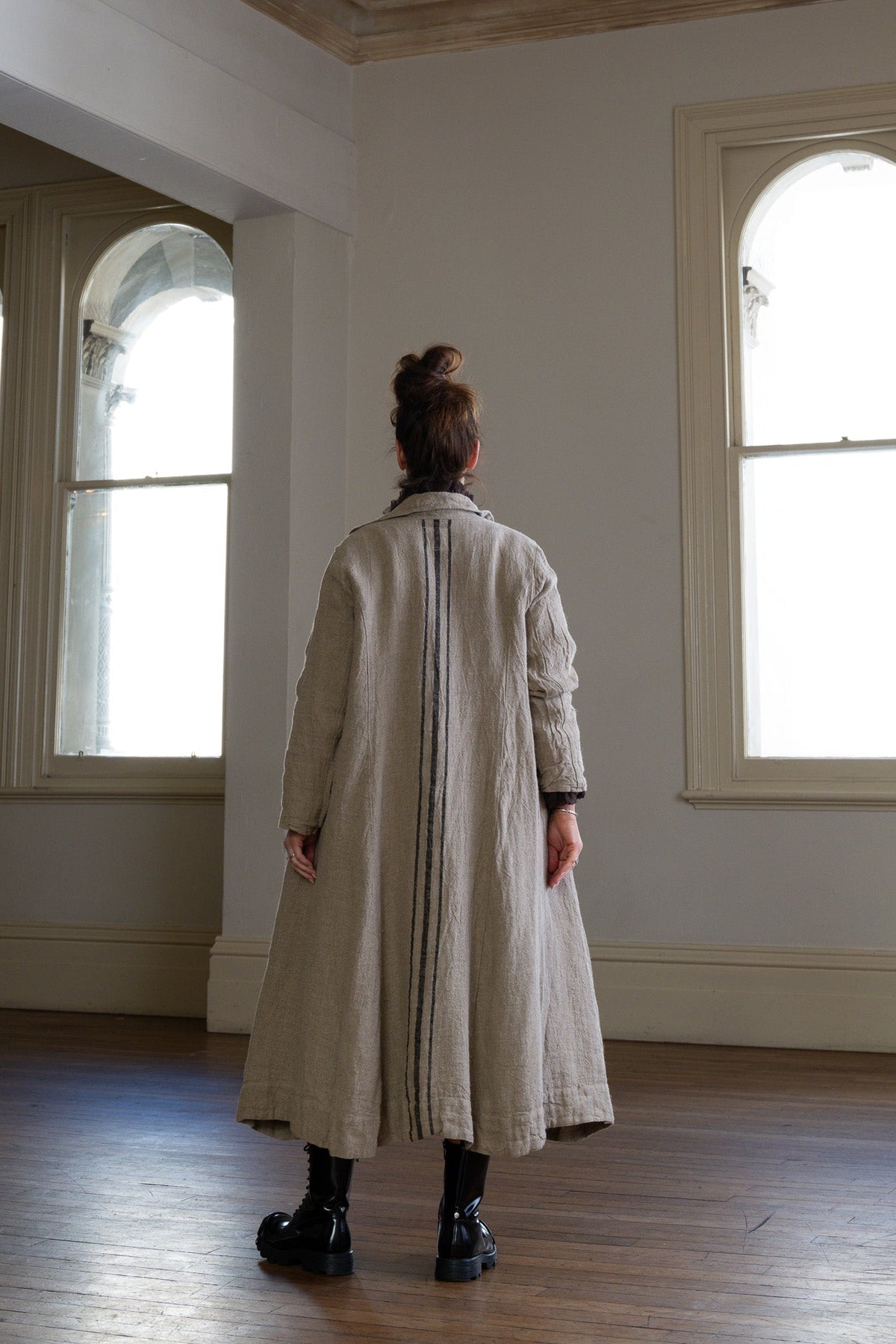 Olivier Coat - Raw Linen