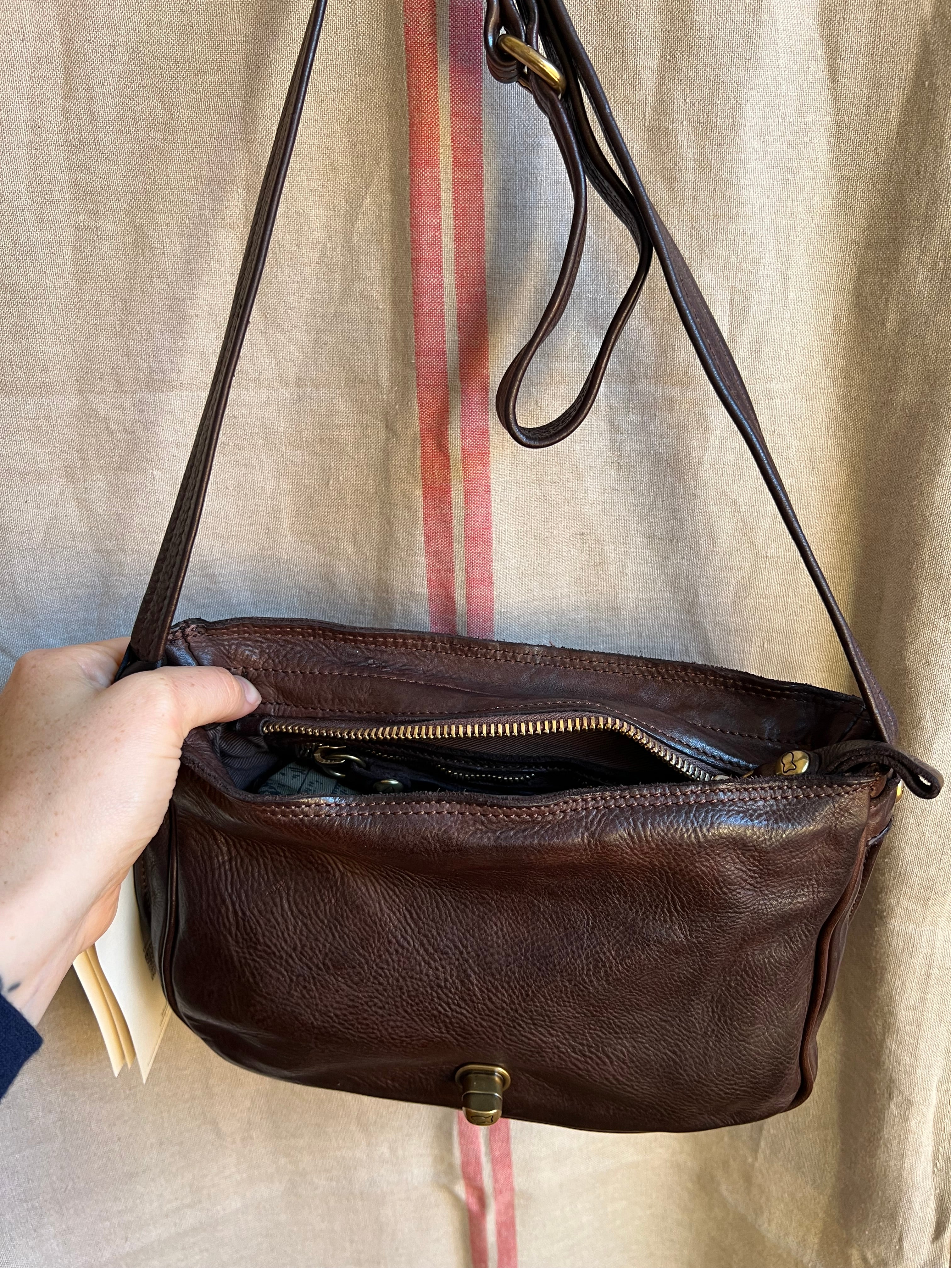 Minimal bag - dark brown