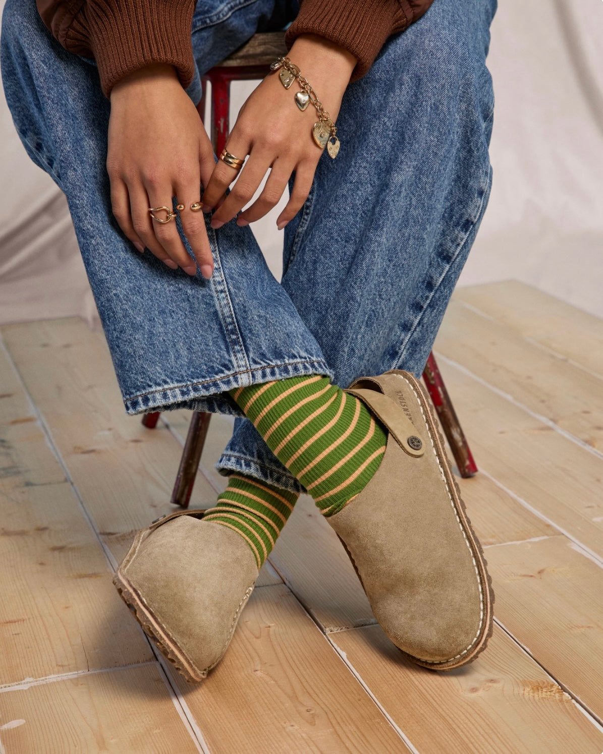 Lutry Grey Taupe Suede Leather