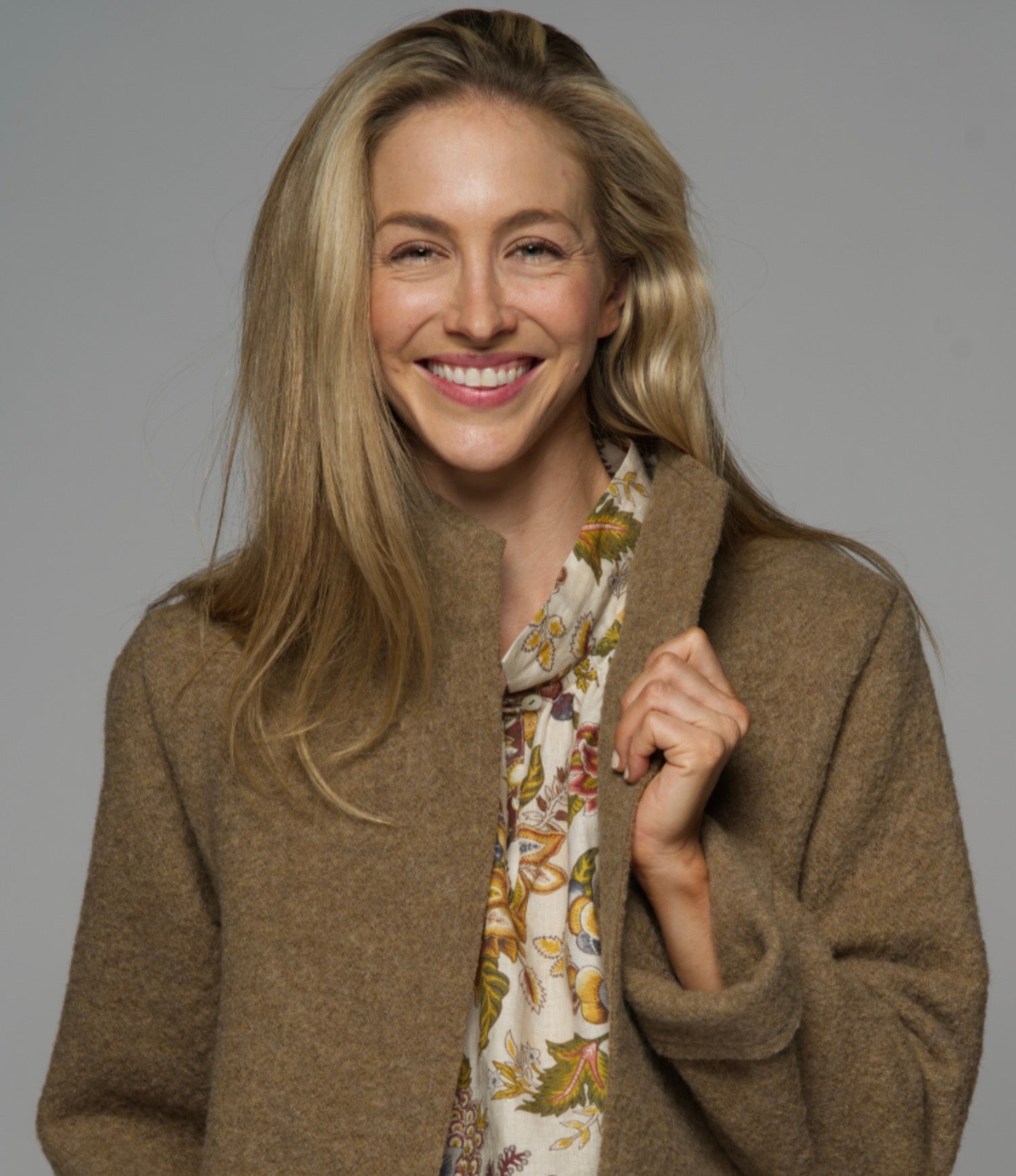 Dulcie wool Jacket - Taupe