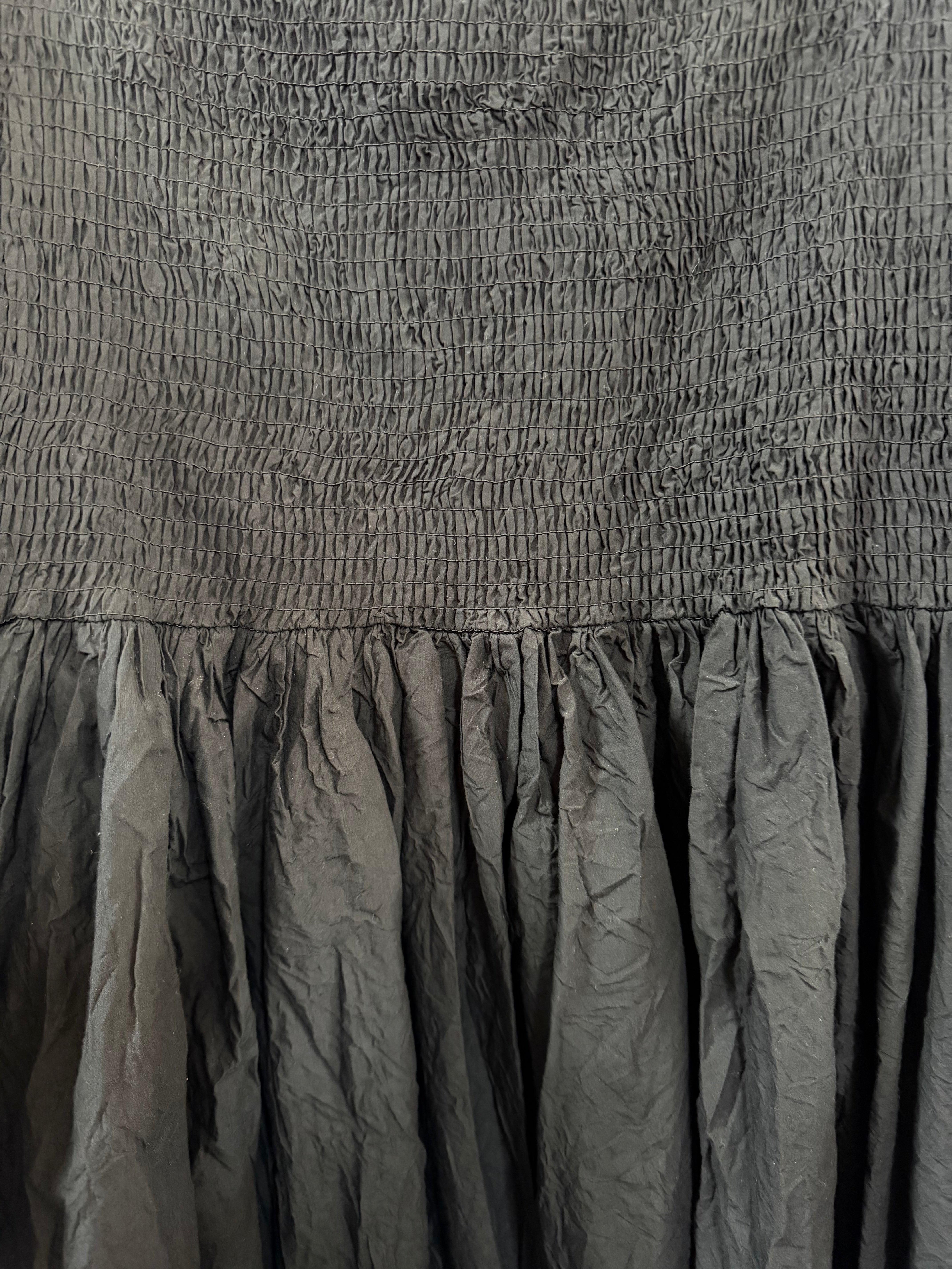 PRIYA DRESS - COTTON POPLIN - Black