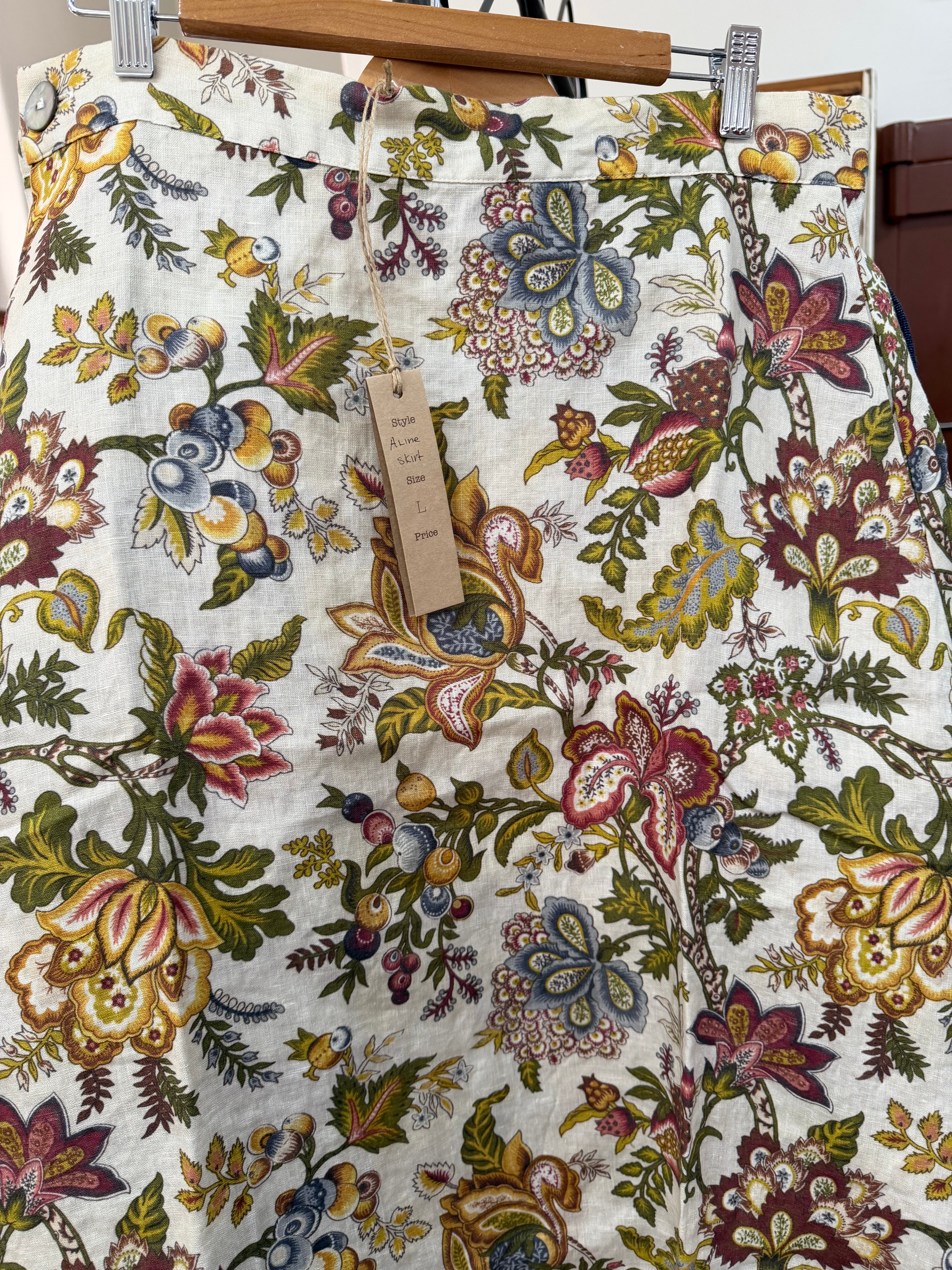 Tulip linen Skirt
