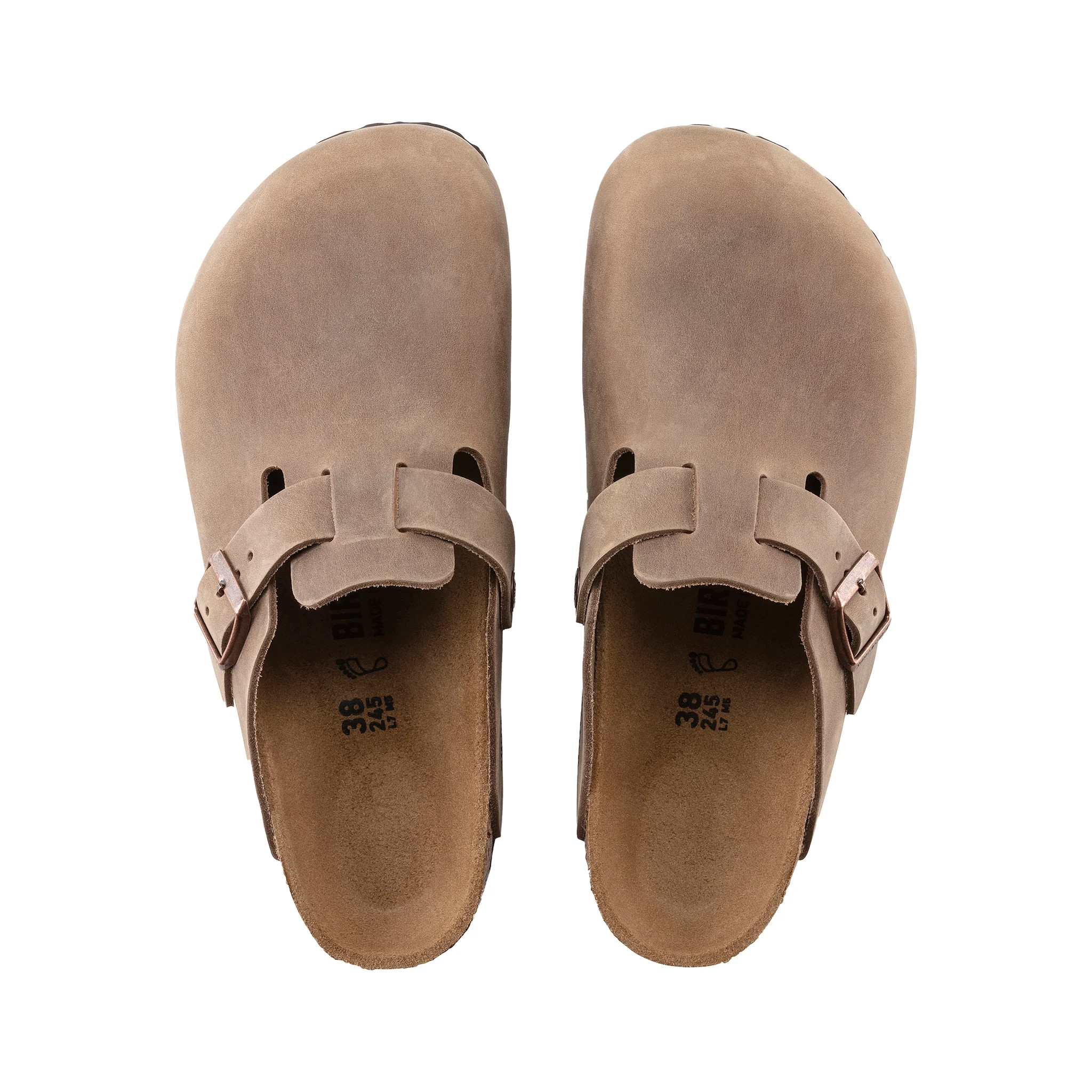 Boston Tabacco Brown Oiled Leather