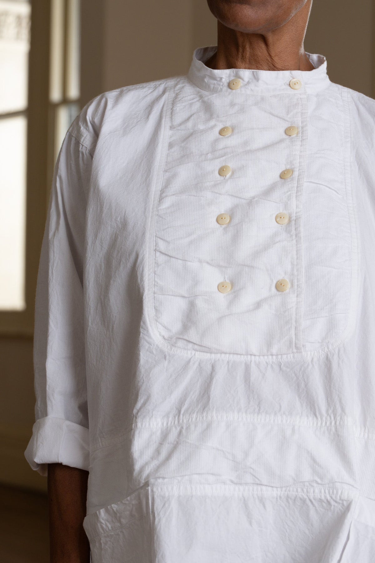 Ratatouille Shirt - Cotton Poplin white