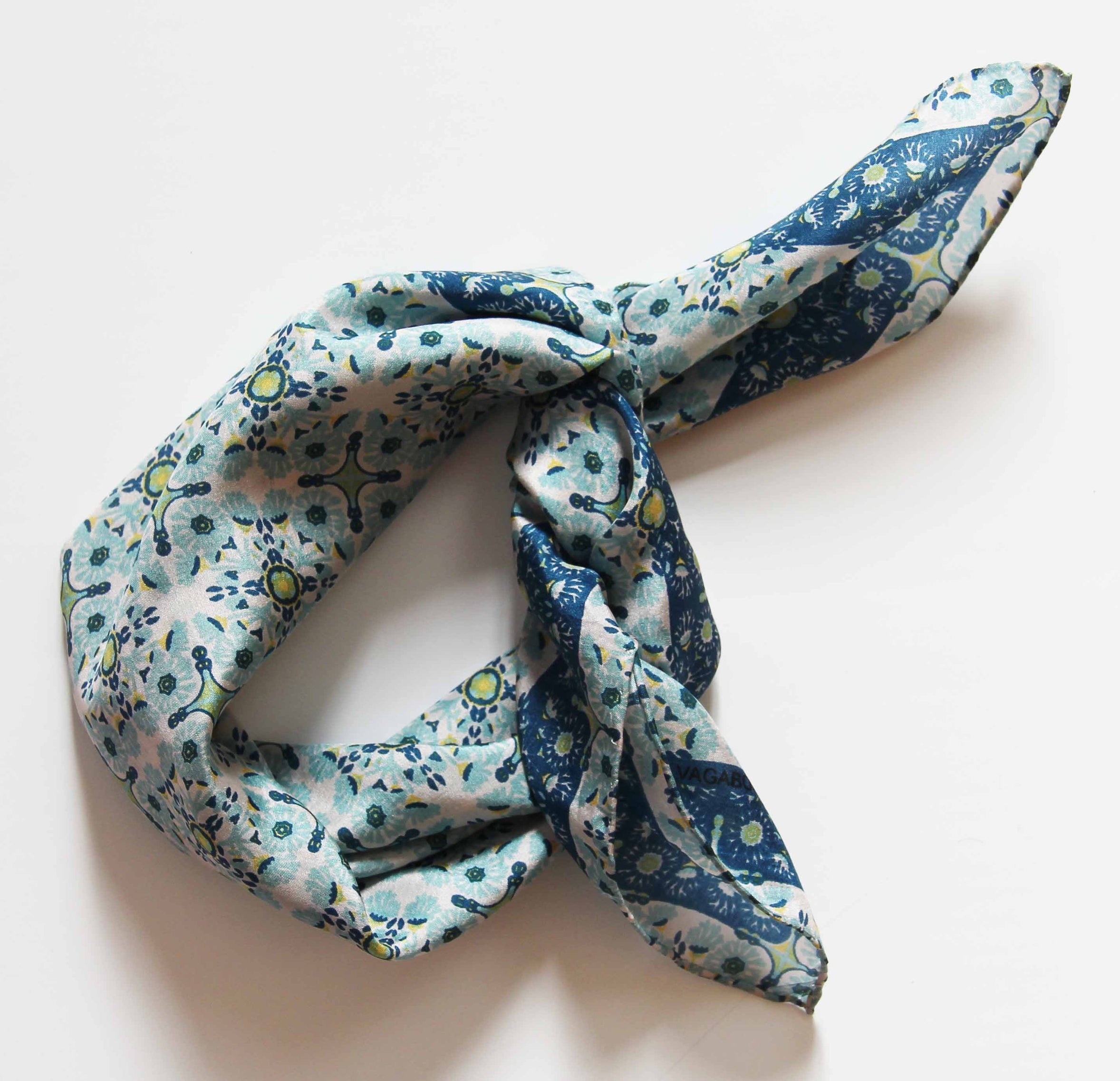 Silk scarf - Agadir Yellow
