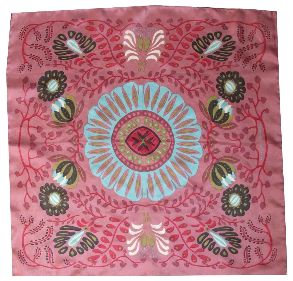 Silk scarf - Marushka Pink Pink