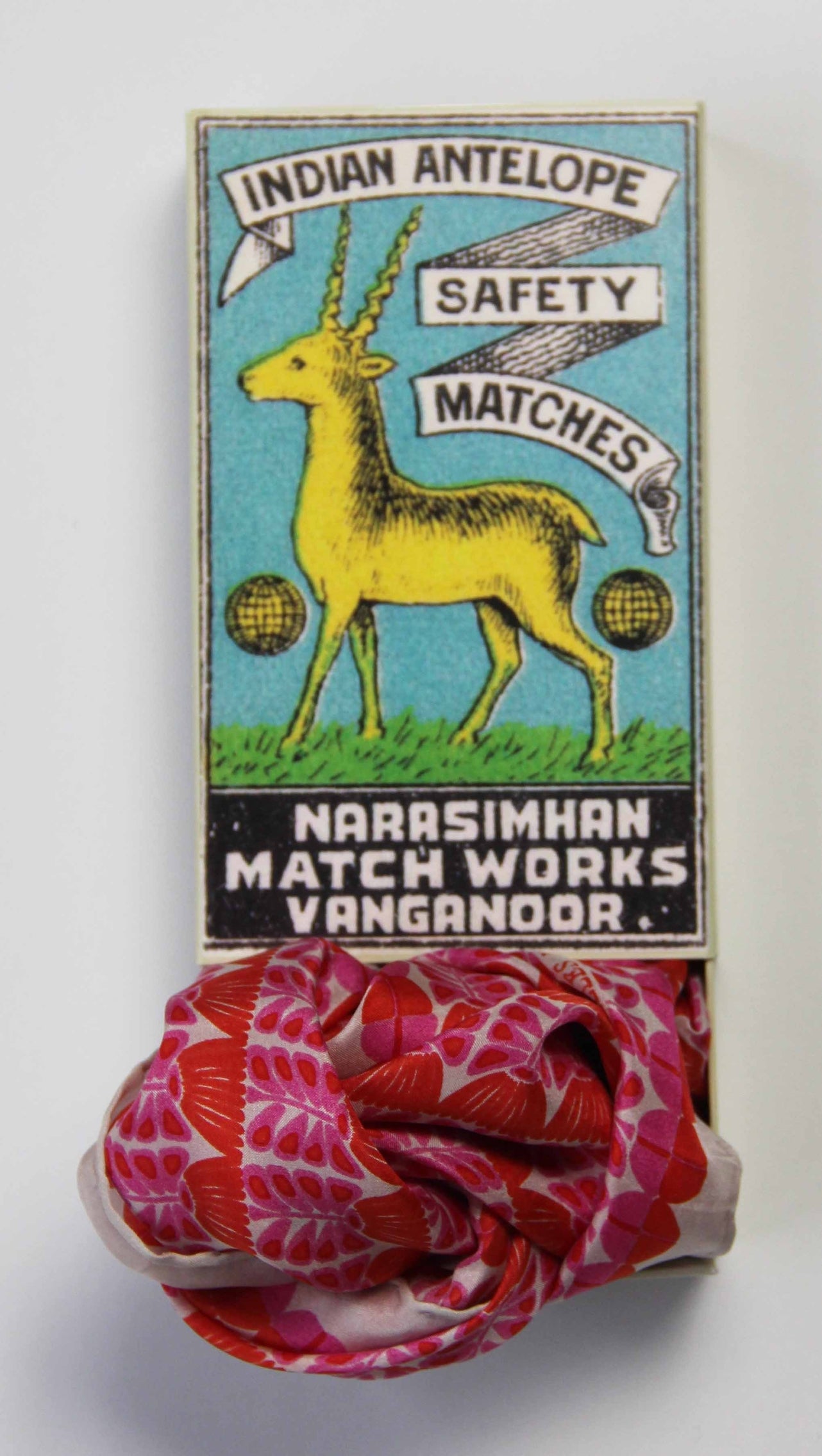 Silk scarf - Oslo Fuchsia