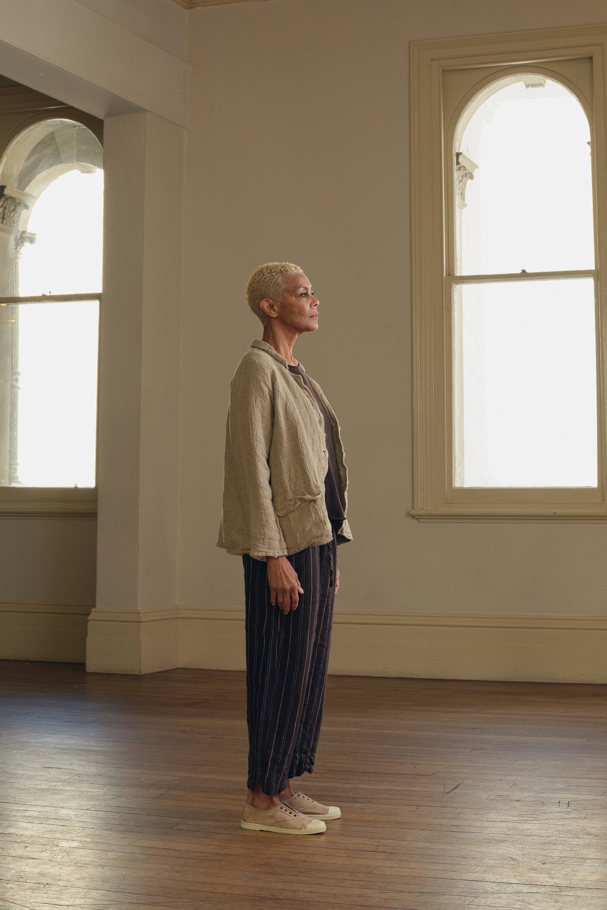 Baridi Jacket - raw linen