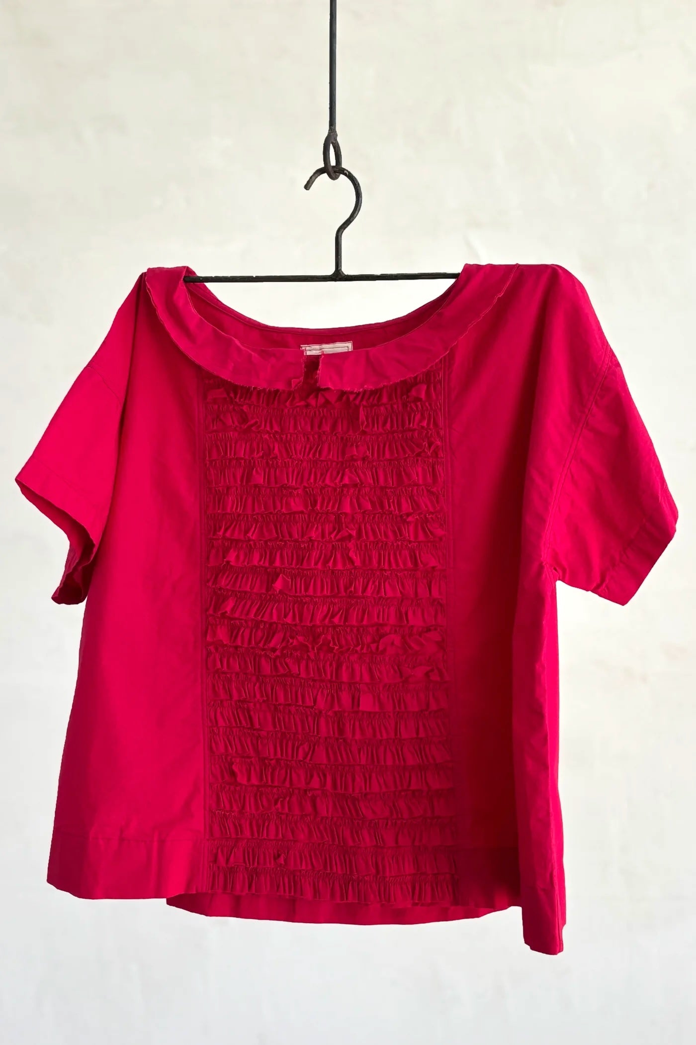 Jua Top - Cotton Poplin - Fuchsia