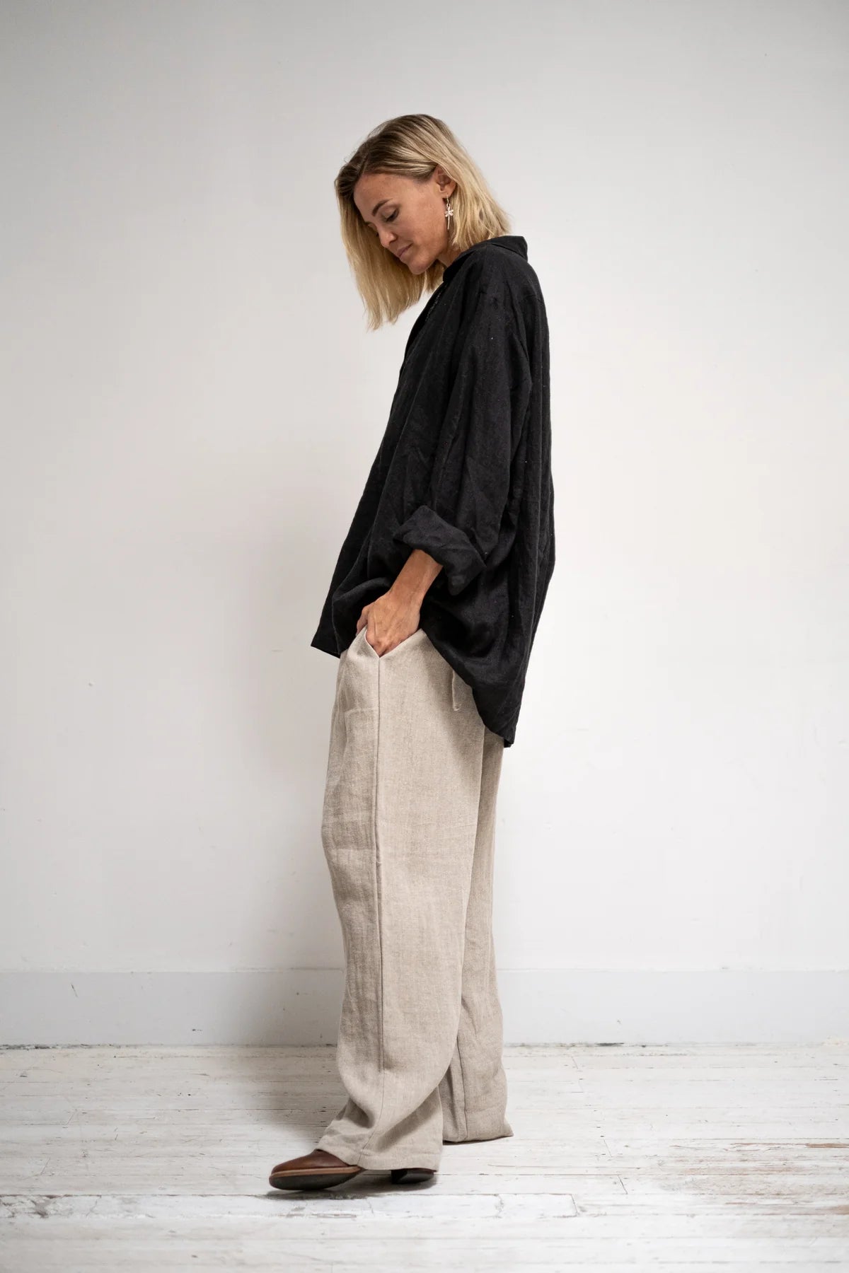 IRENA LINEN SHIRT