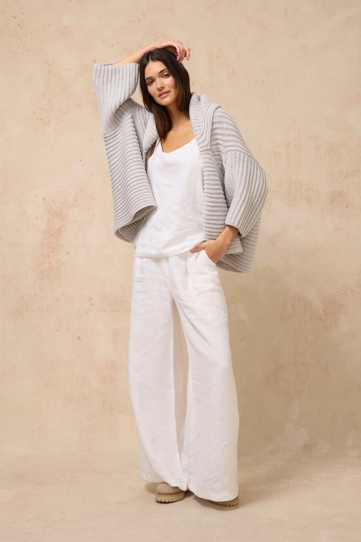 Gusty Wool Jacket - Oyster