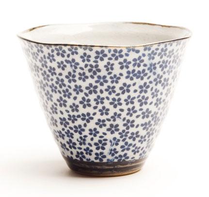 Japanese Tea Cup: Daisy - set of 2