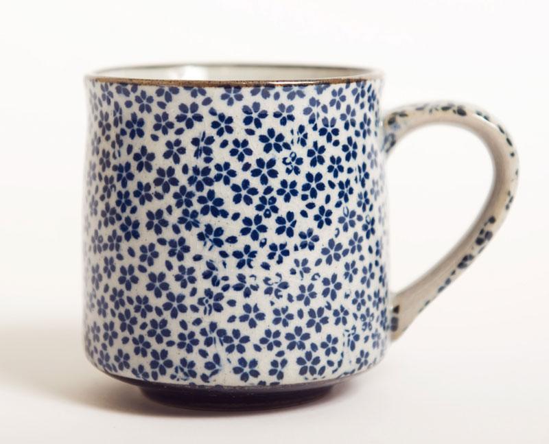Japanese Tea Mug: Daisy - set of 2
