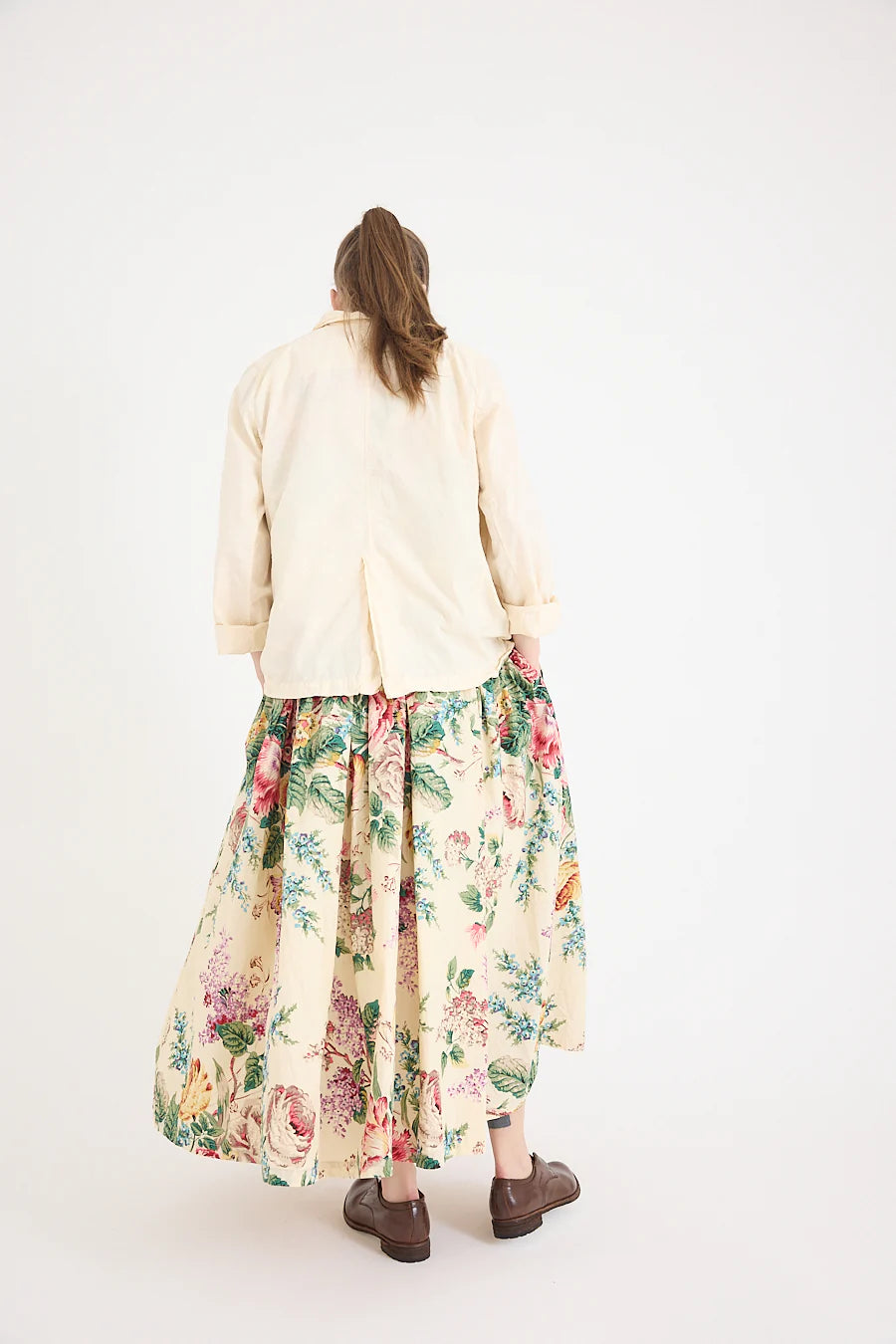 Ulla Skirt in Bouquet Print