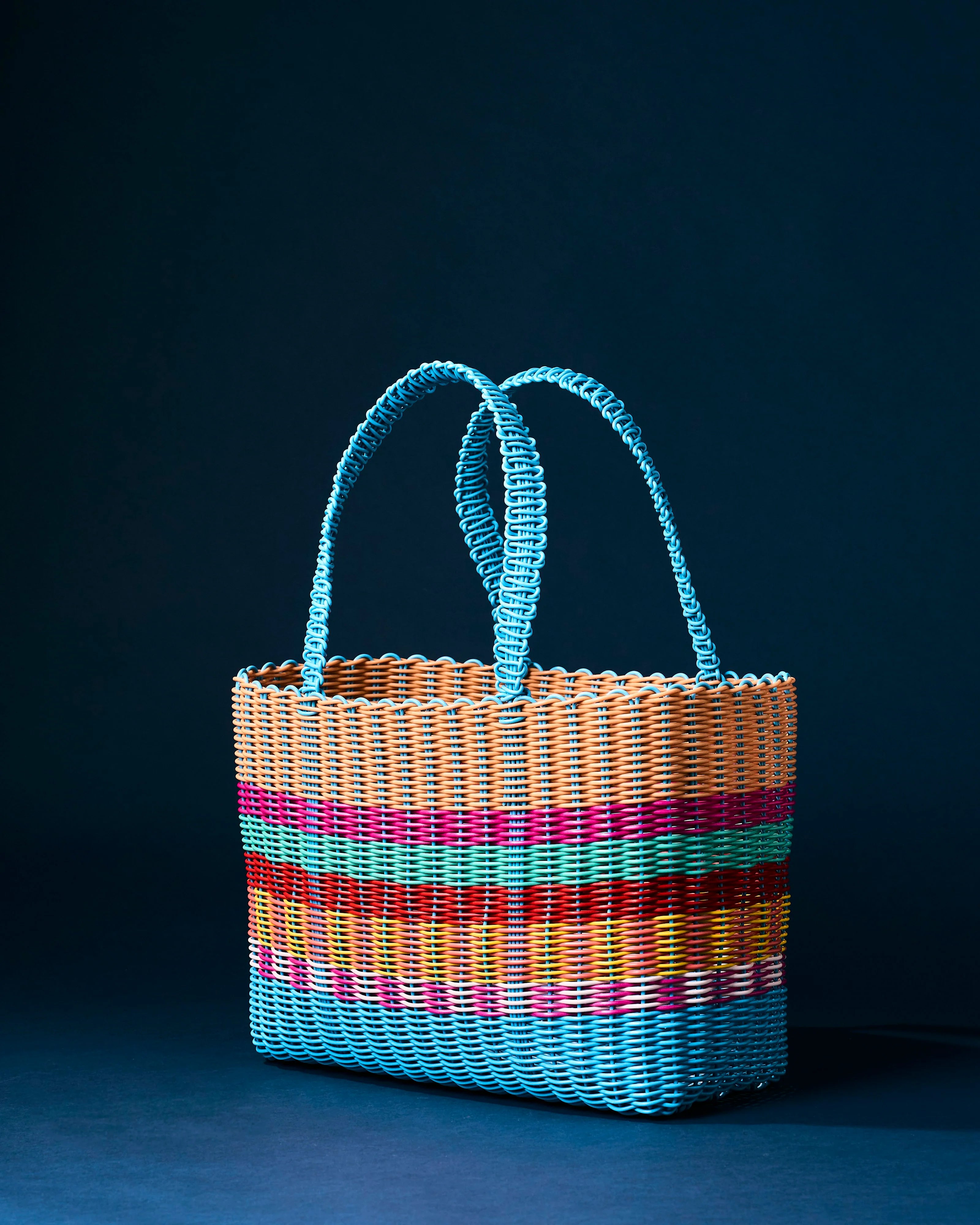 Pali Stripe Aqua Bag - Small