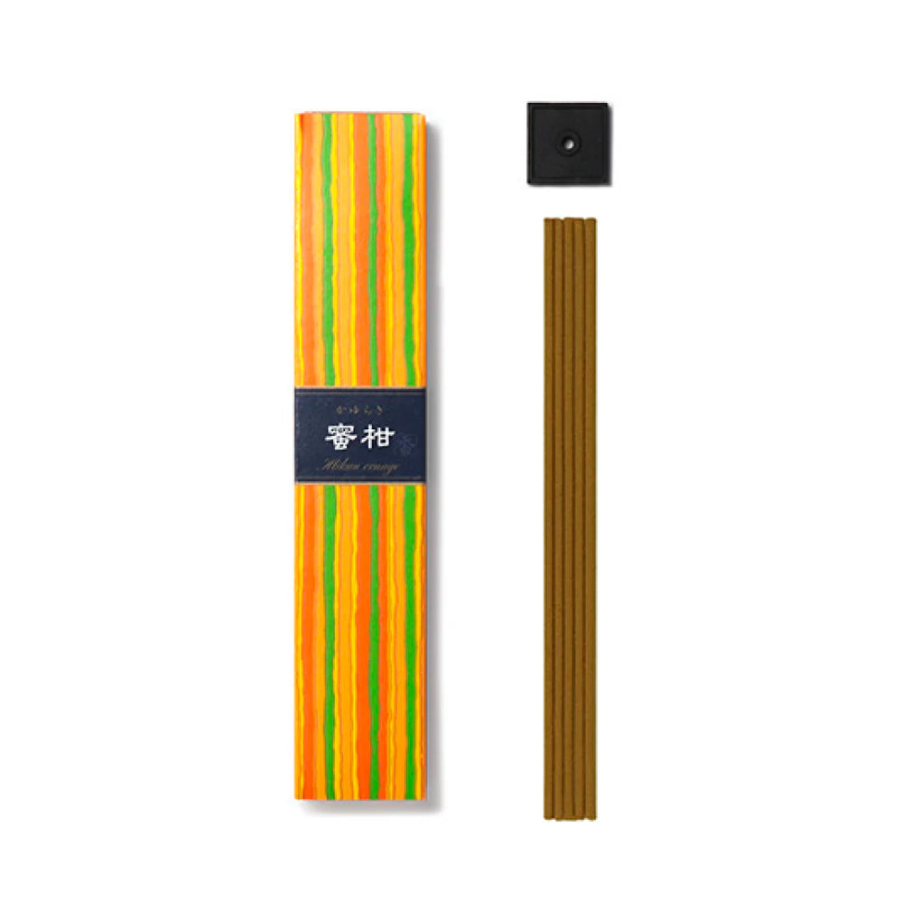 Kayuragi Incense Sticks - Mikan Orange
