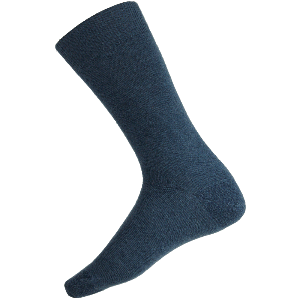 Baby Alpaca Blend Health Sock - Denim