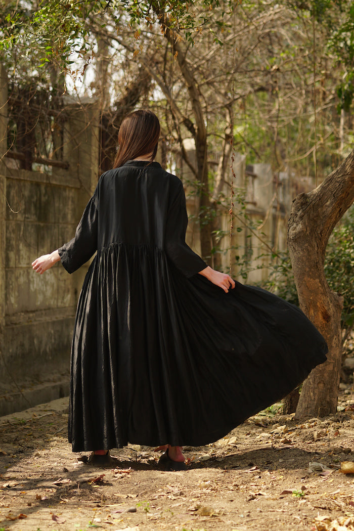 Edith Long Dress - Silk