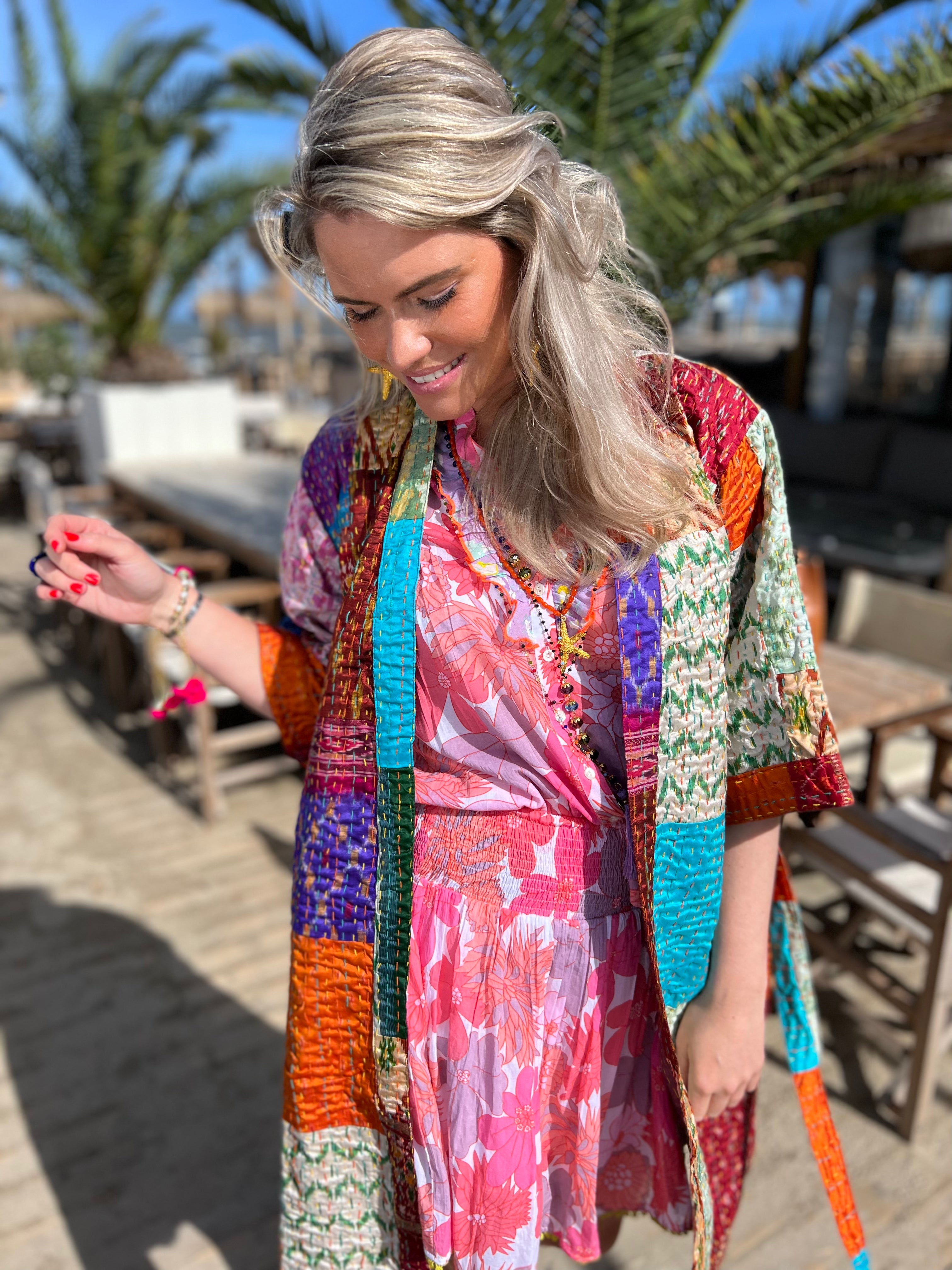 Multi Colour Kimono 2