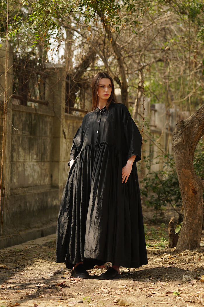 Edith Long Dress - Silk