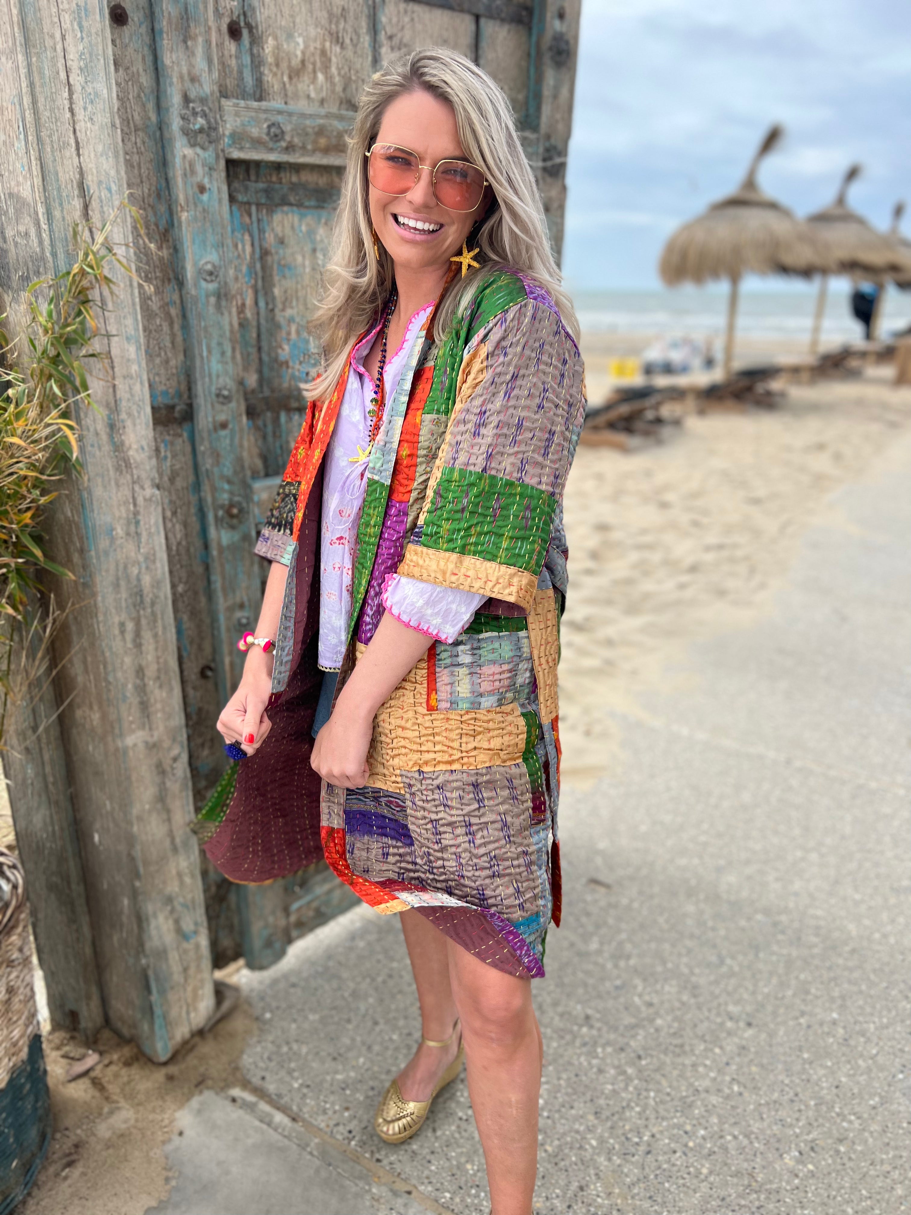 Multi Colour Kimono 1