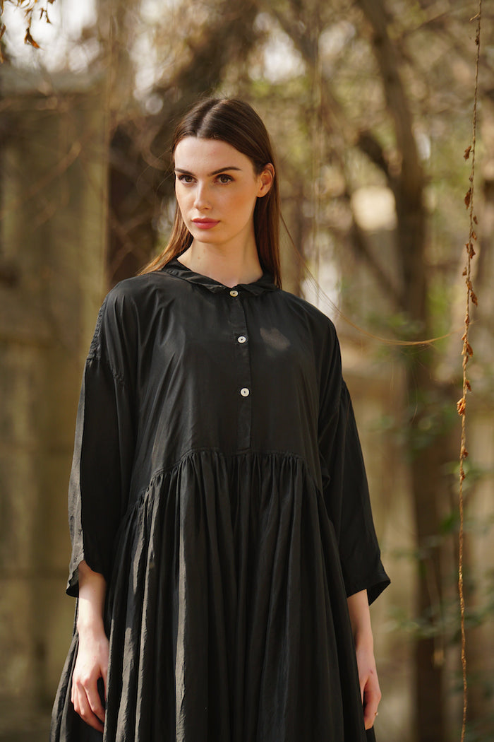 Edith Long Dress - Silk