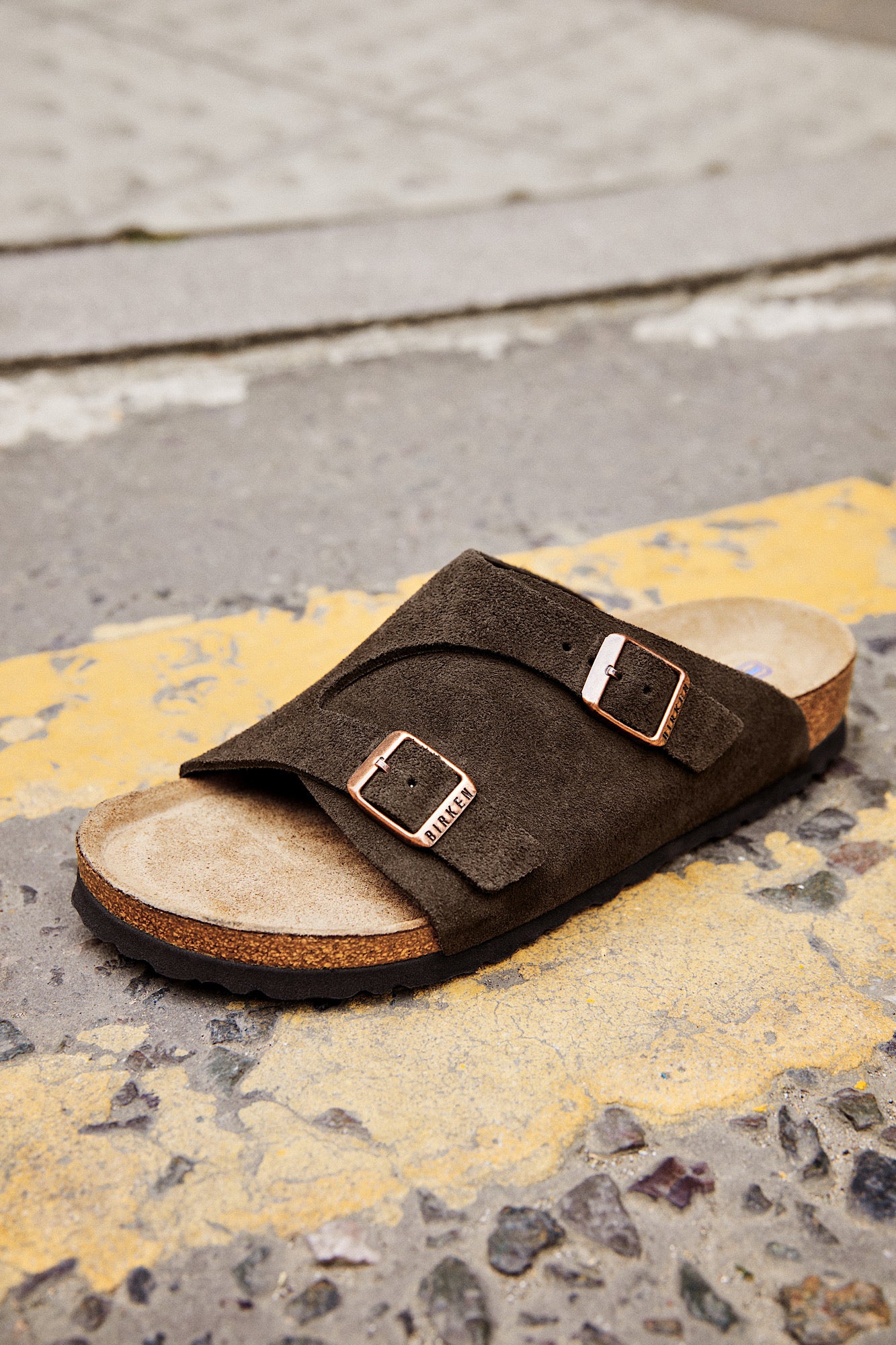 Zurich Mocca Suede Leather