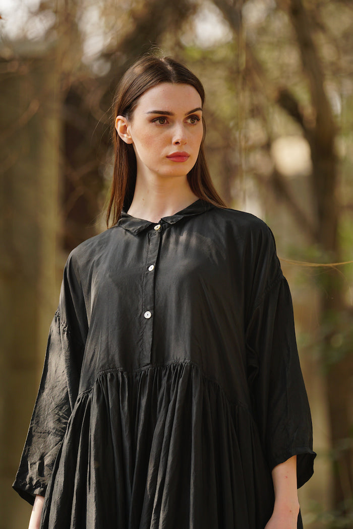 Edith Long Dress - Silk