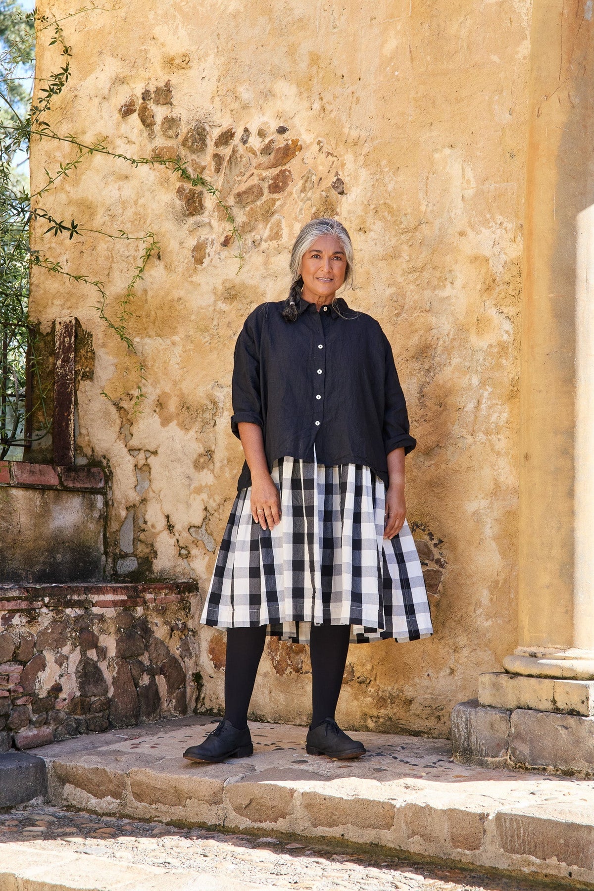Libby Shirt Linen - Black