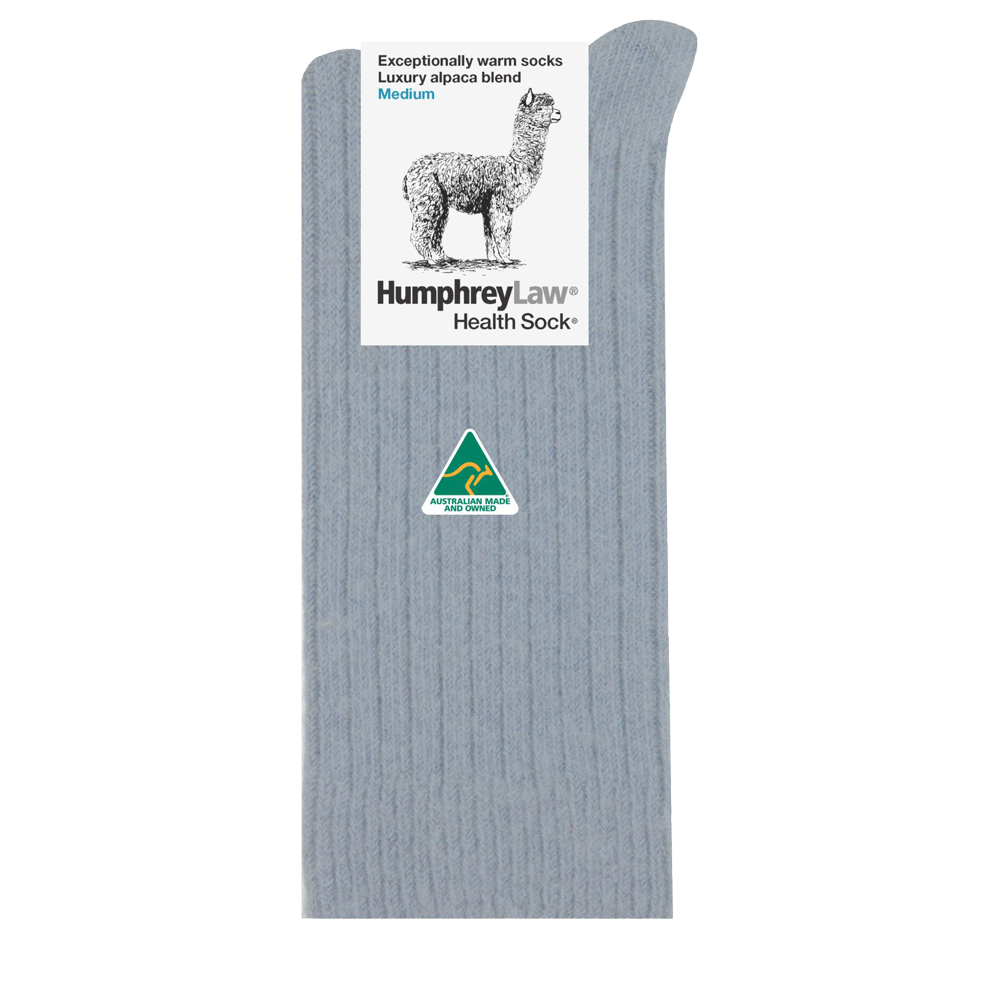 Alpaca Health Sock - Lichen