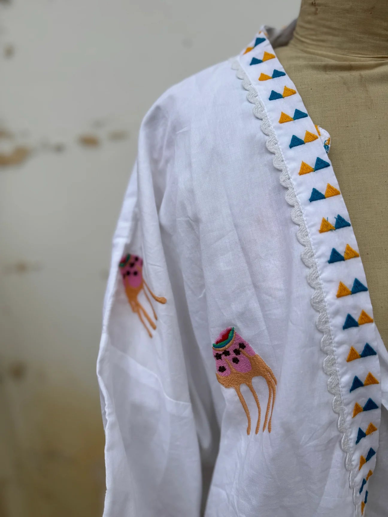 Camel Train Cotton Jacket