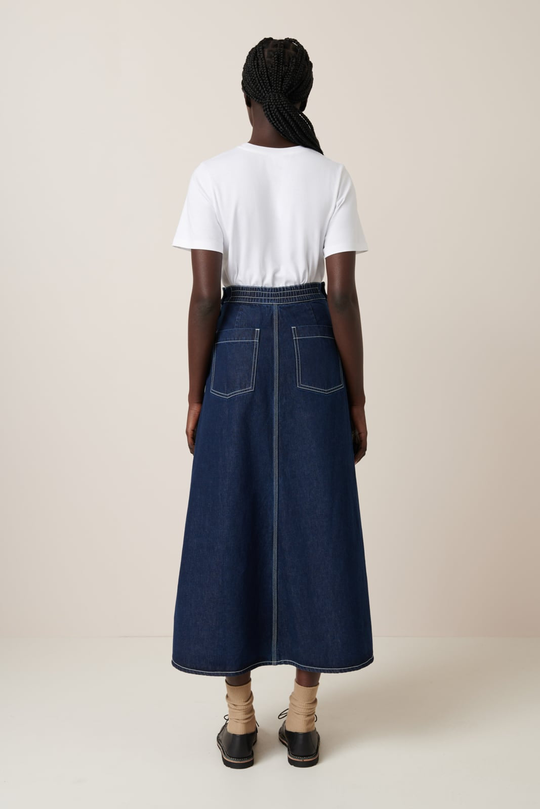 Piper Skirt - indigo denim
